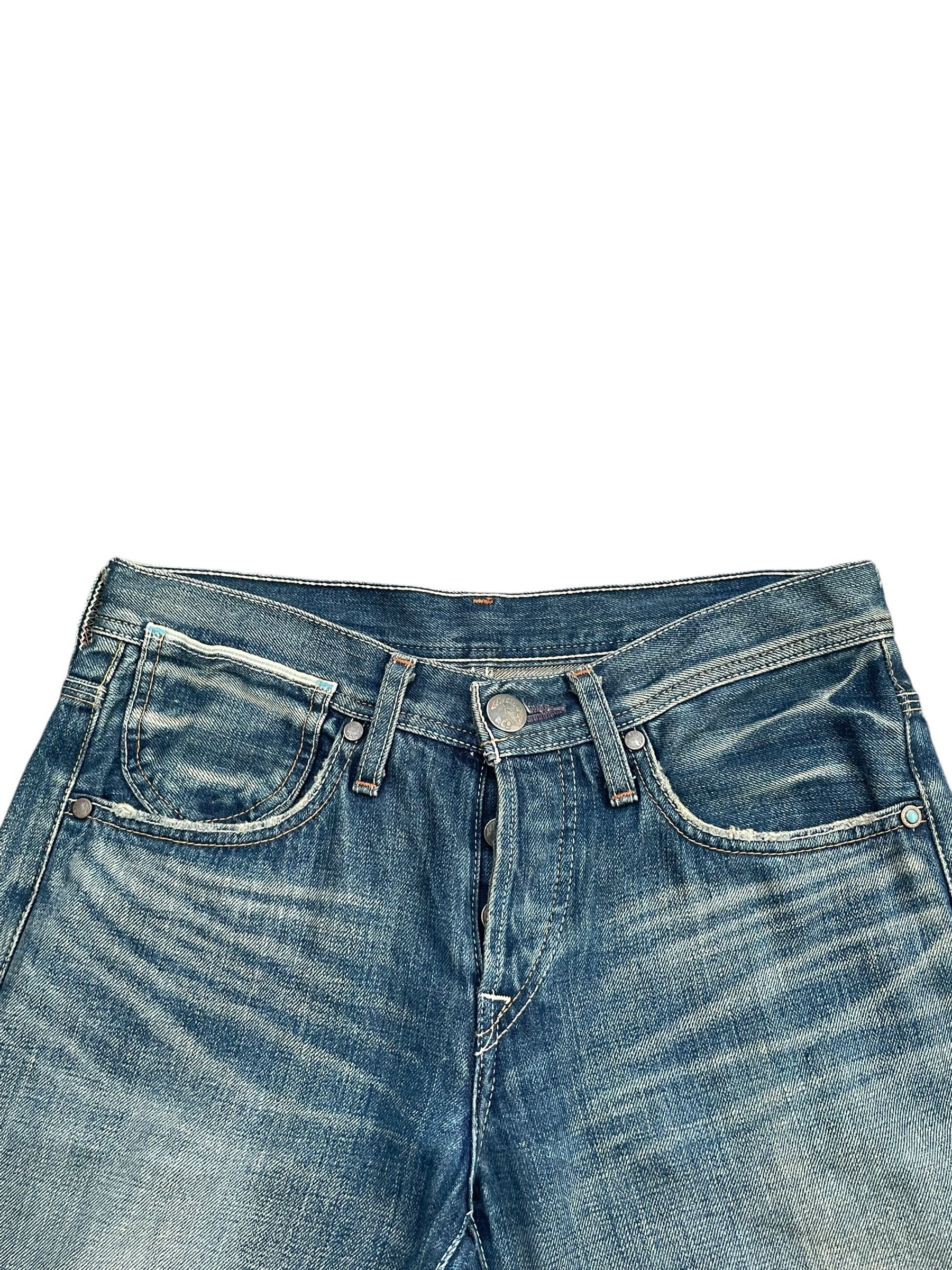 Levi's Vintage Flare Levis 807 Selvedge Denim Size 31" - 4 Thumbnail