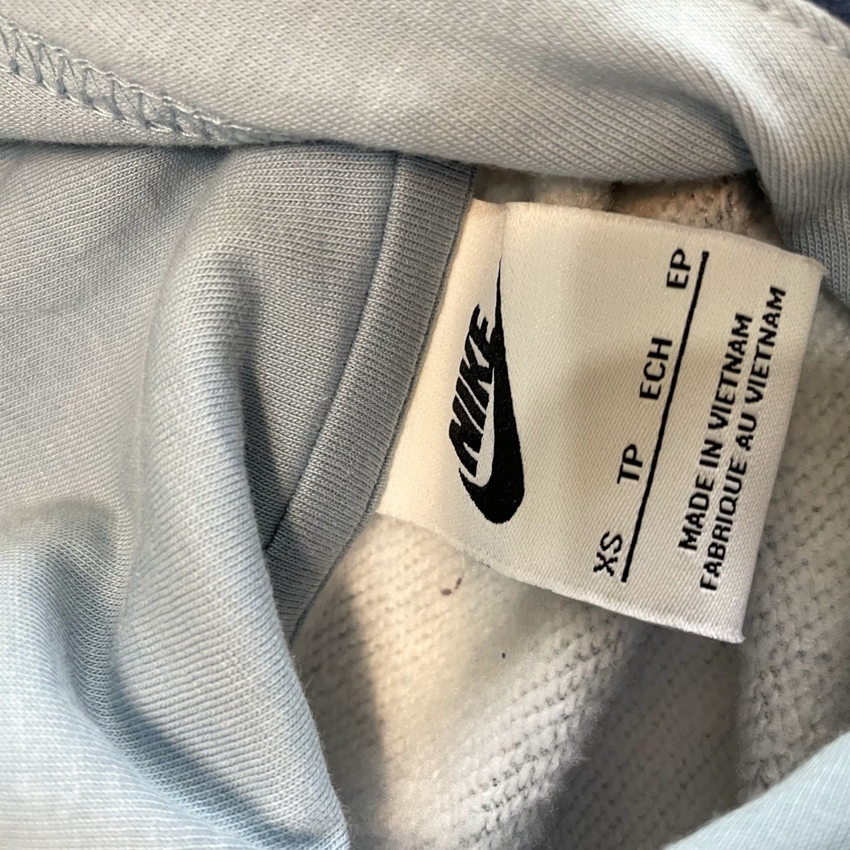Nike Nike Women's Hoodie XS Pullover Activewear Light Blue Multicolor Size XS / US 0-2 / IT 36-38 - 2 Thumbnail