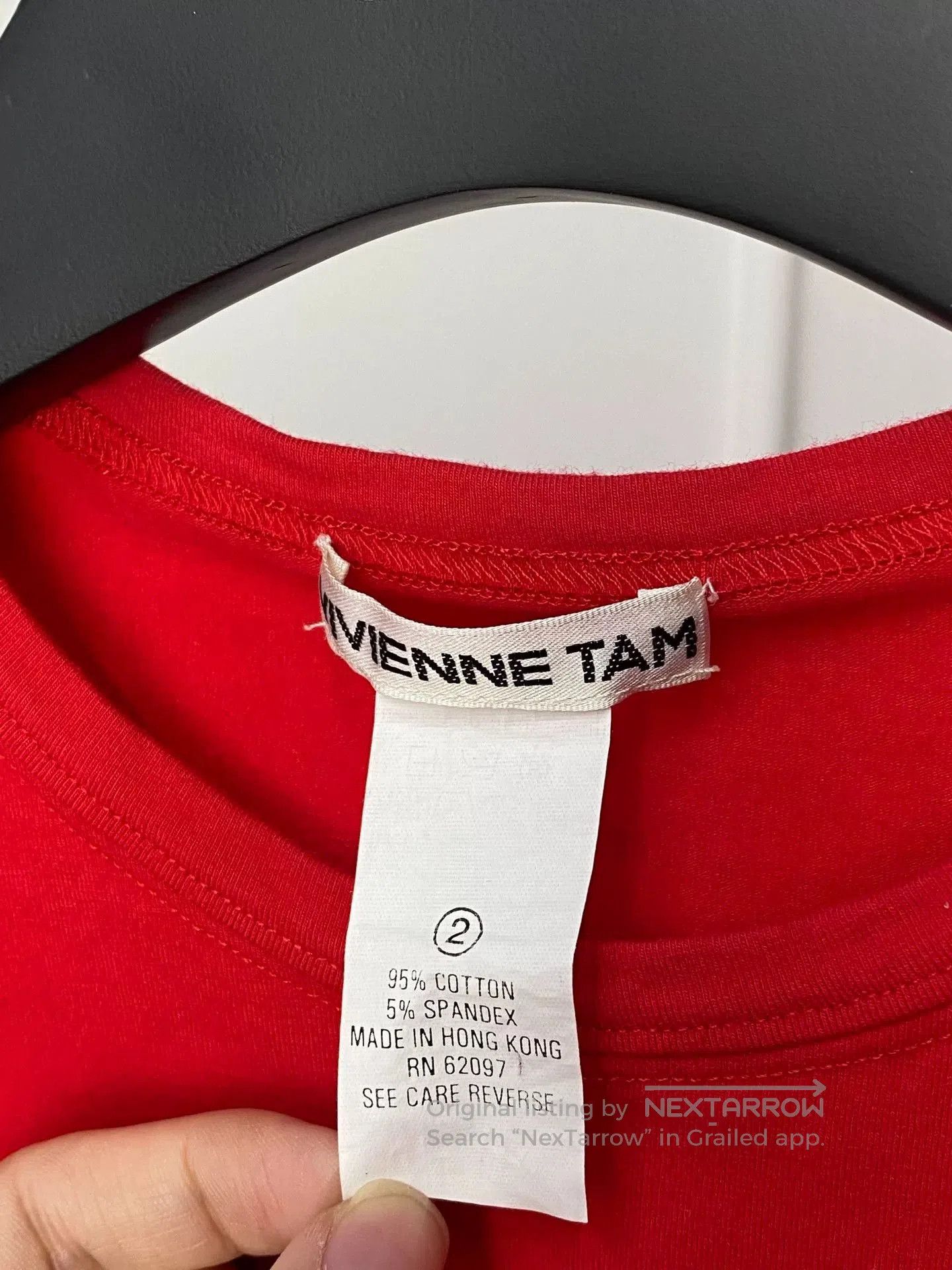 Vivienne Tam vivienne tam red floral print short sleeve tee. Size M / US 6-8 / IT 42-44 - 2 Thumbnail