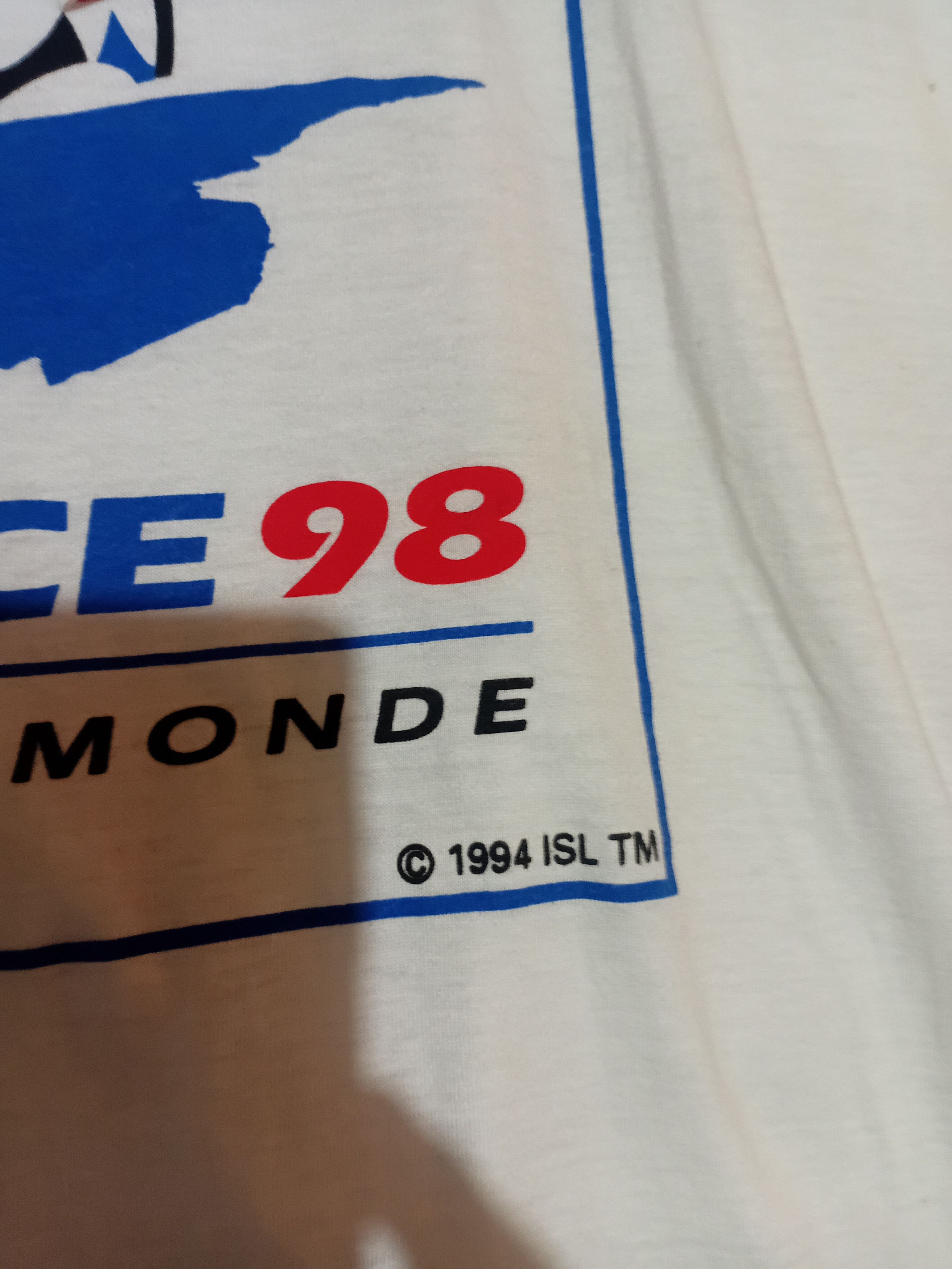 Other Official T-Shirt France 1998 vintage Size US L / EU 52-54 / 3 - 4 Thumbnail