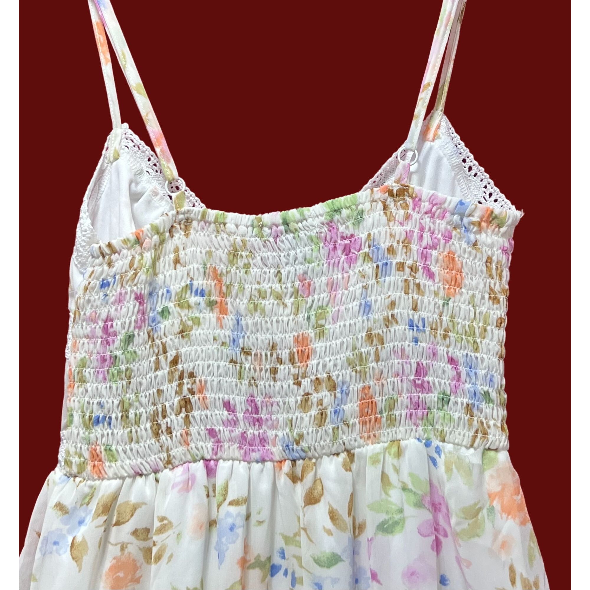 rue21 Rue 21 - Women's Summer Sleeveless High Low Hem Ruffle Flora Size XXS / US 00 / IT 34 - 16 Thumbnail