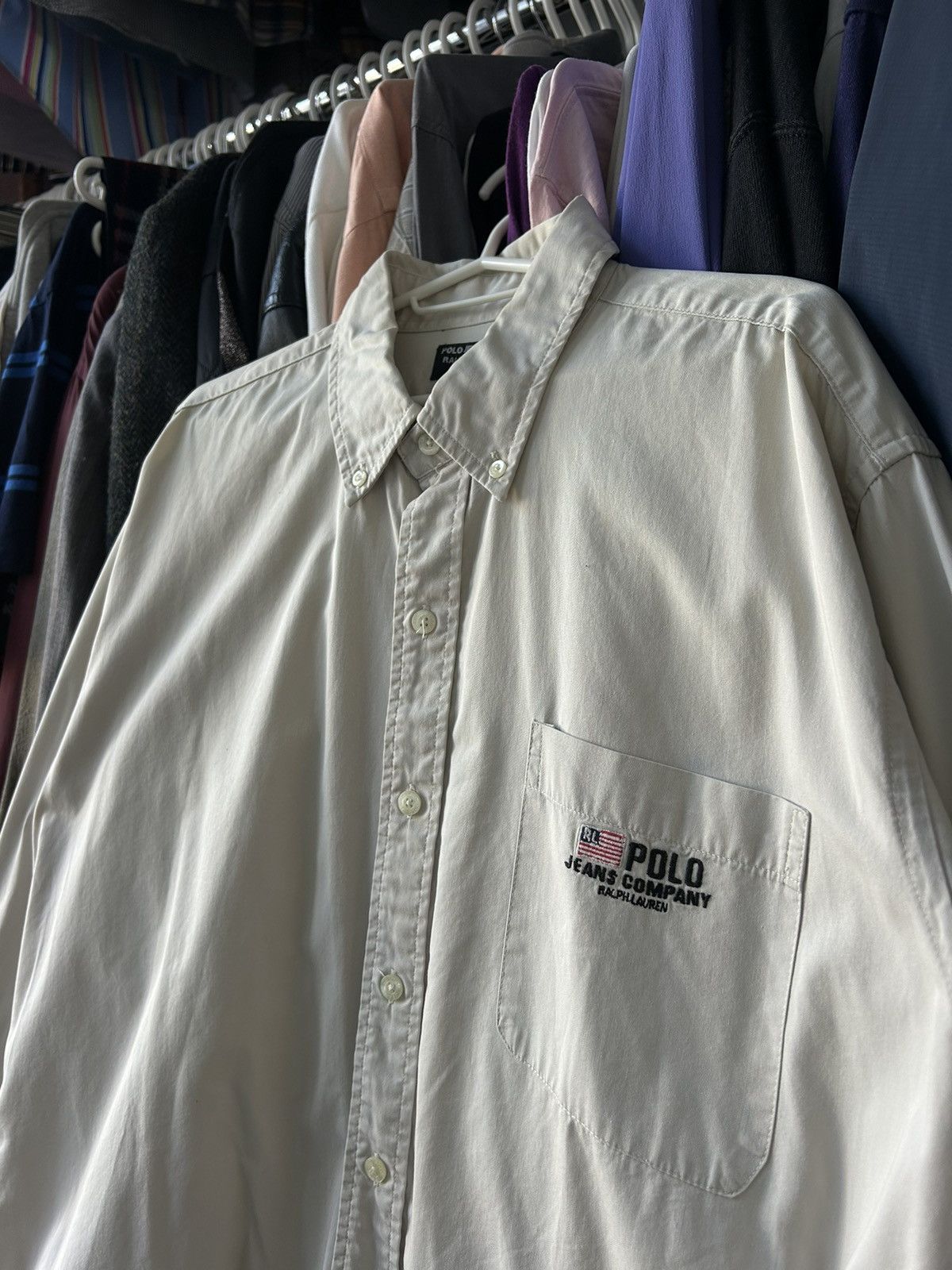 Polo Ralph Lauren × Ralph Lauren × Vintage Stunning Vintage Polo Ralph Lauren Button Up Shirt Size US L / EU 52-54 / 3 - 3 Thumbnail