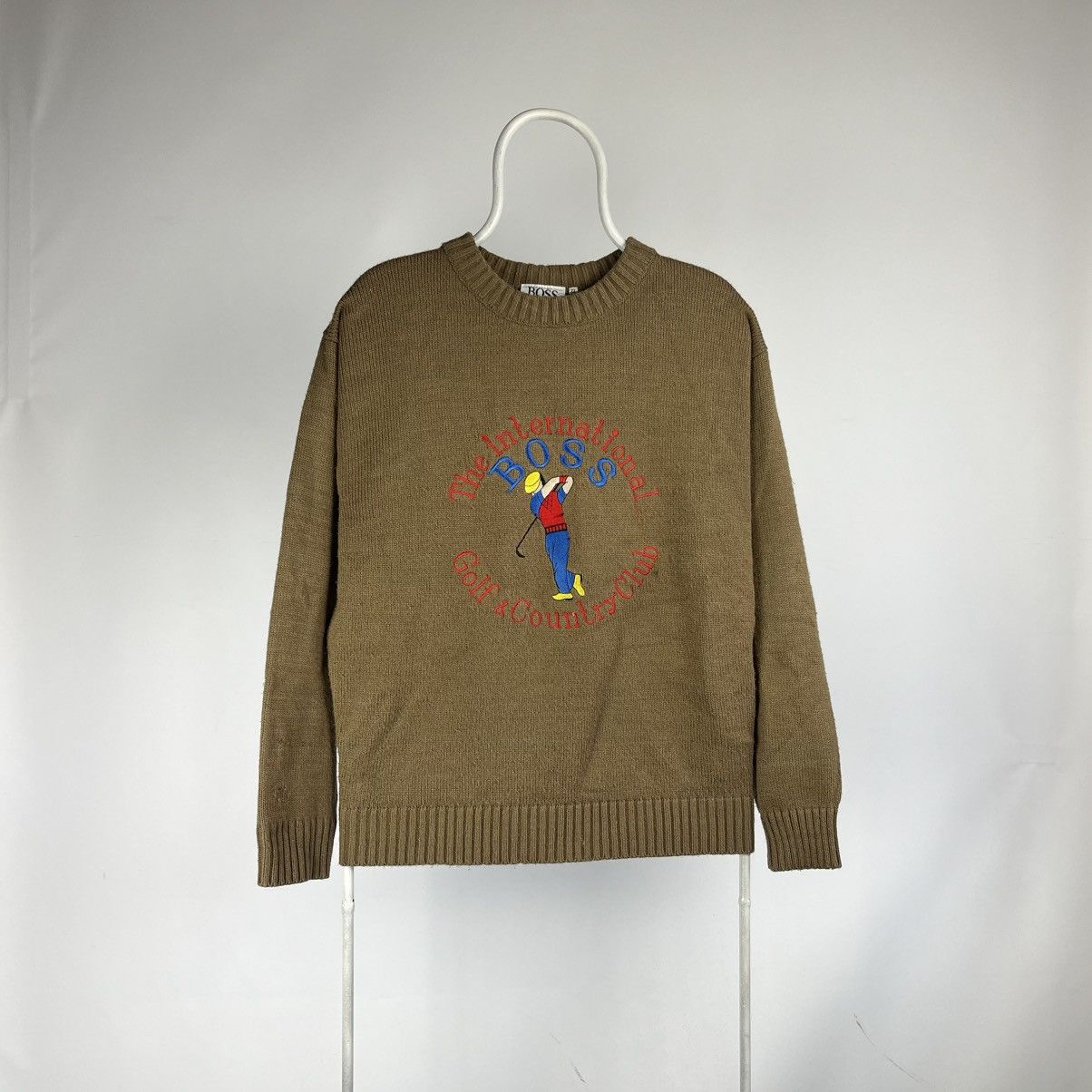 Hugo Boss Vintage Hugo Boss sweater the international golf size XLarge Size US XL / EU 56 / 4 - 1 Thumbnail