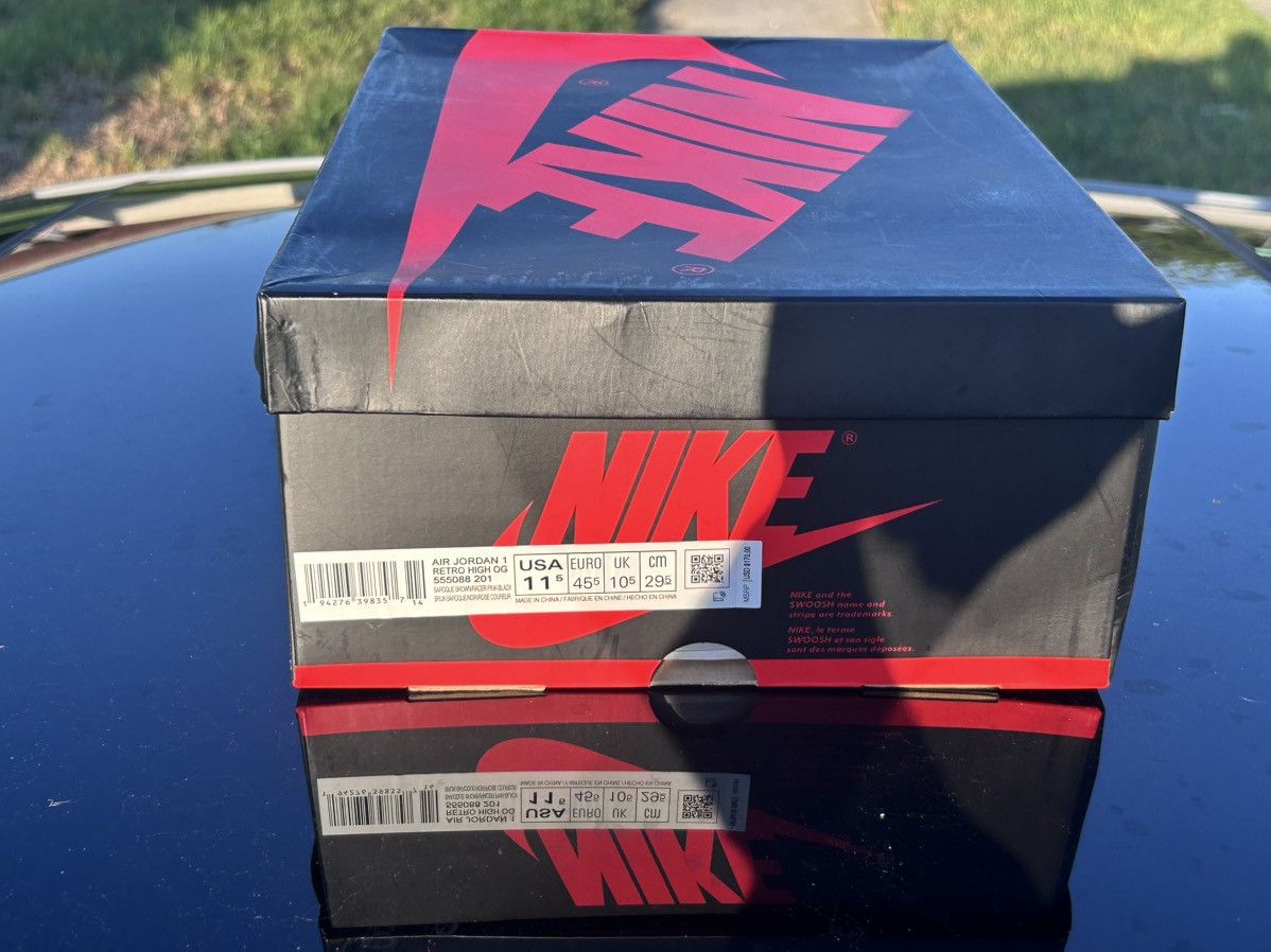 Nike Jordan 1 Retro High - Tokyo Bio Hack Size US 11.5 / EU 44-45 - 8 Thumbnail