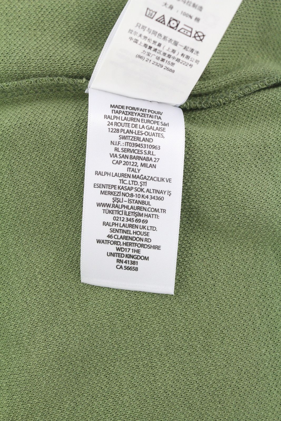 RLX Ralph Lauren S Green Polo Neck Wicking Tee 84568 Size US S / EU 44-46 / 1 - 10 Thumbnail