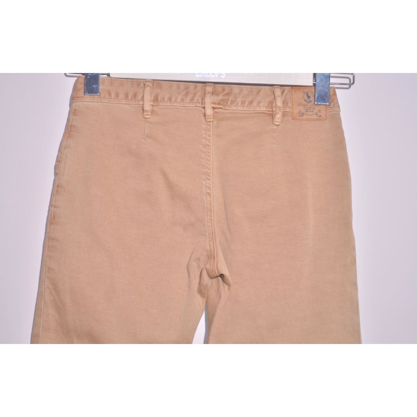 Polo Ralph Lauren Ralph Lauren Sport Equestrian Pants Beige Peach Knee Patch Zip Pocket 27 Women Regular Trousers Size 27" / US 4 / IT 40 - 5 Thumbnail