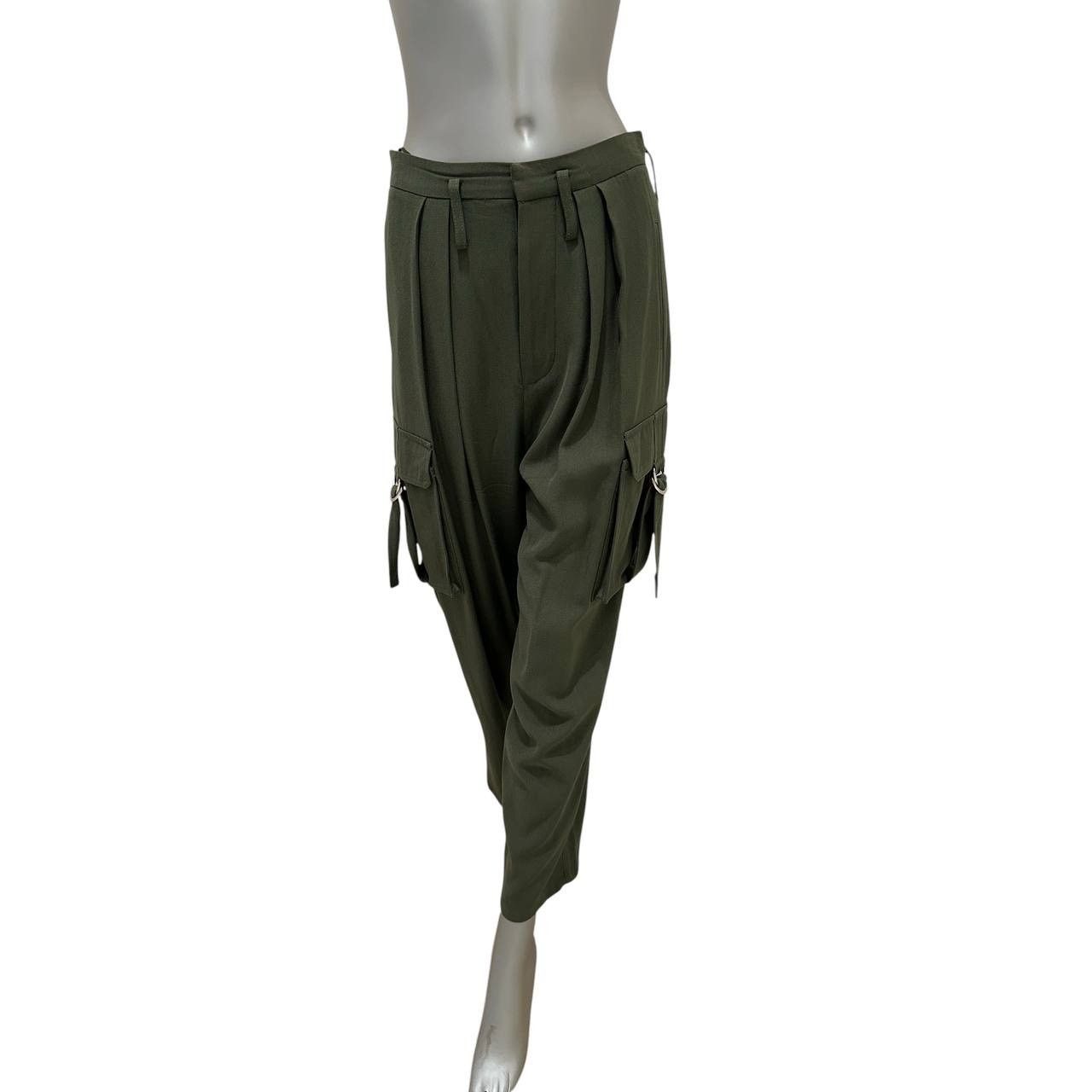 Balmain Balmain Green Twill Suit - EU 36 (S) Size XS / US 0-2 / IT 36-38 - 3 Thumbnail
