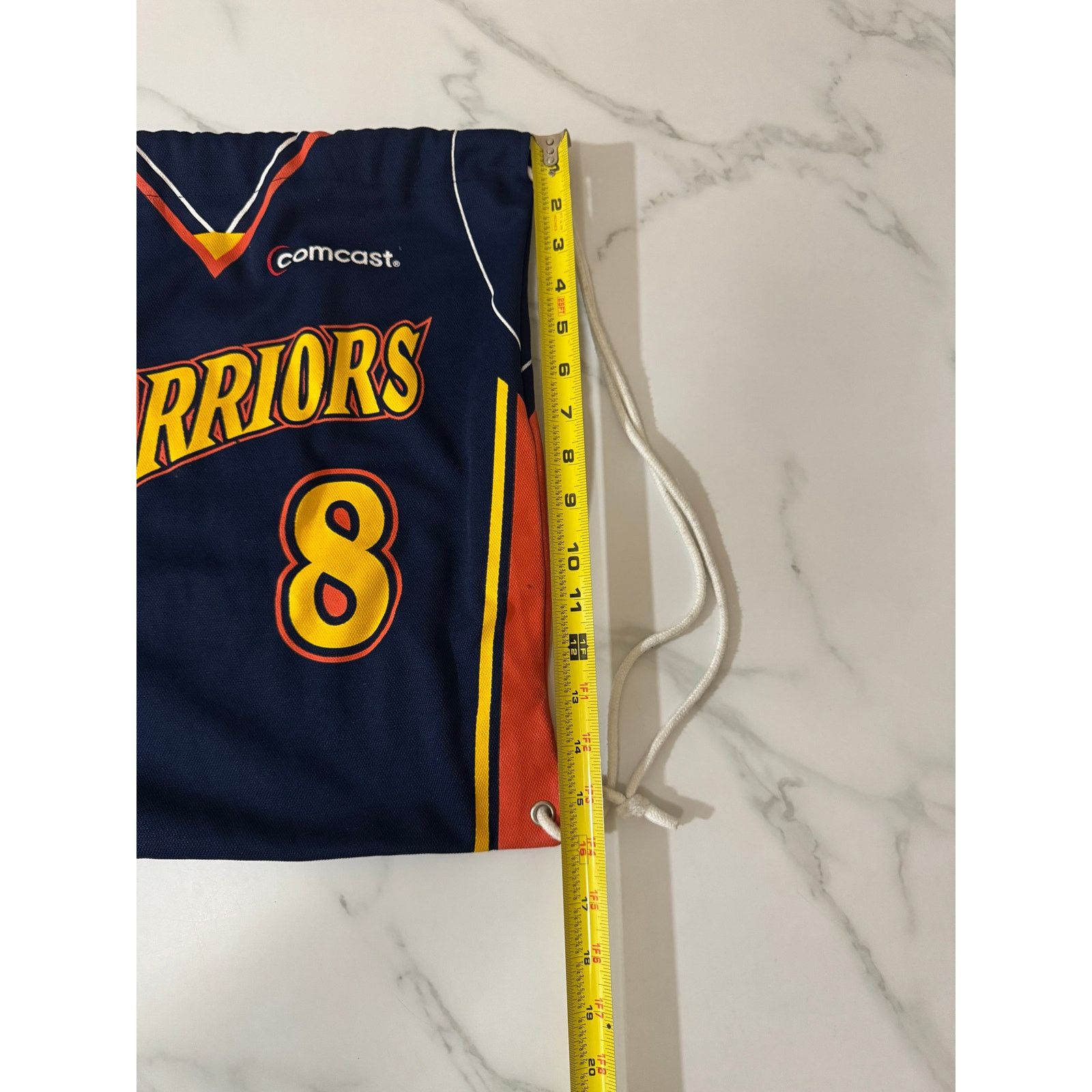 NBA Golden State Warriors Monte Ellis 8 Drawstring Backpack Size ONE SIZE - 2 Thumbnail