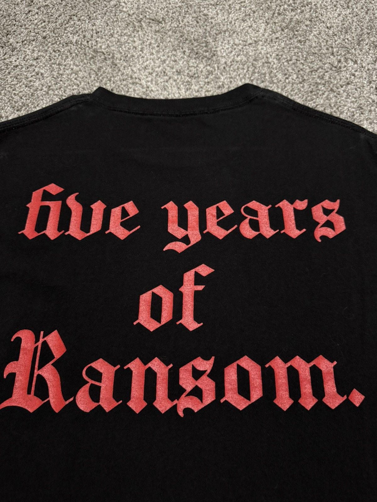 Ransom Clothing Ransom “five years of Ransom” Devil Tee Size US L / EU 52-54 / 3 - 7 Thumbnail