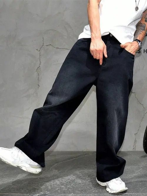 Japanese Brand DRIP BAGGY vintage Y2K denim jeans pants Size US 30 / EU 46 - 4 Thumbnail