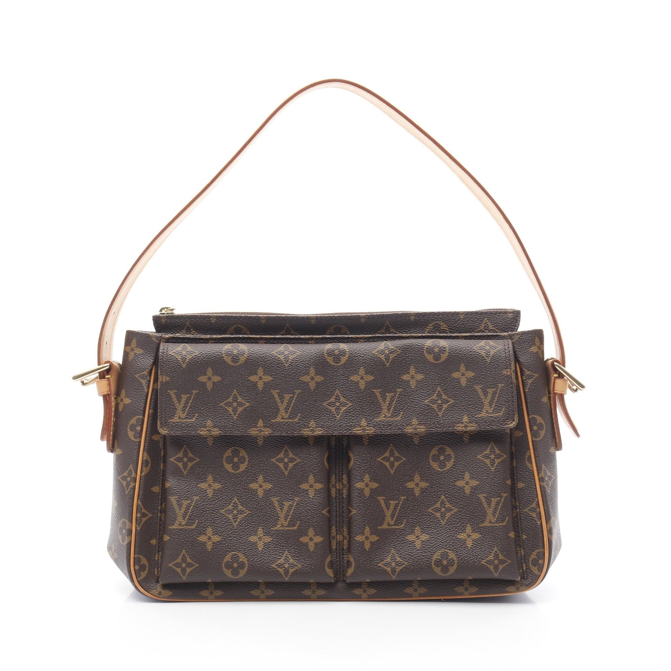 Louis Vuitton Louis Vuitton Vivacite Gm Monogram Shoulder Bag Leather Brown Size ONE SIZE - 1 Thumbnail