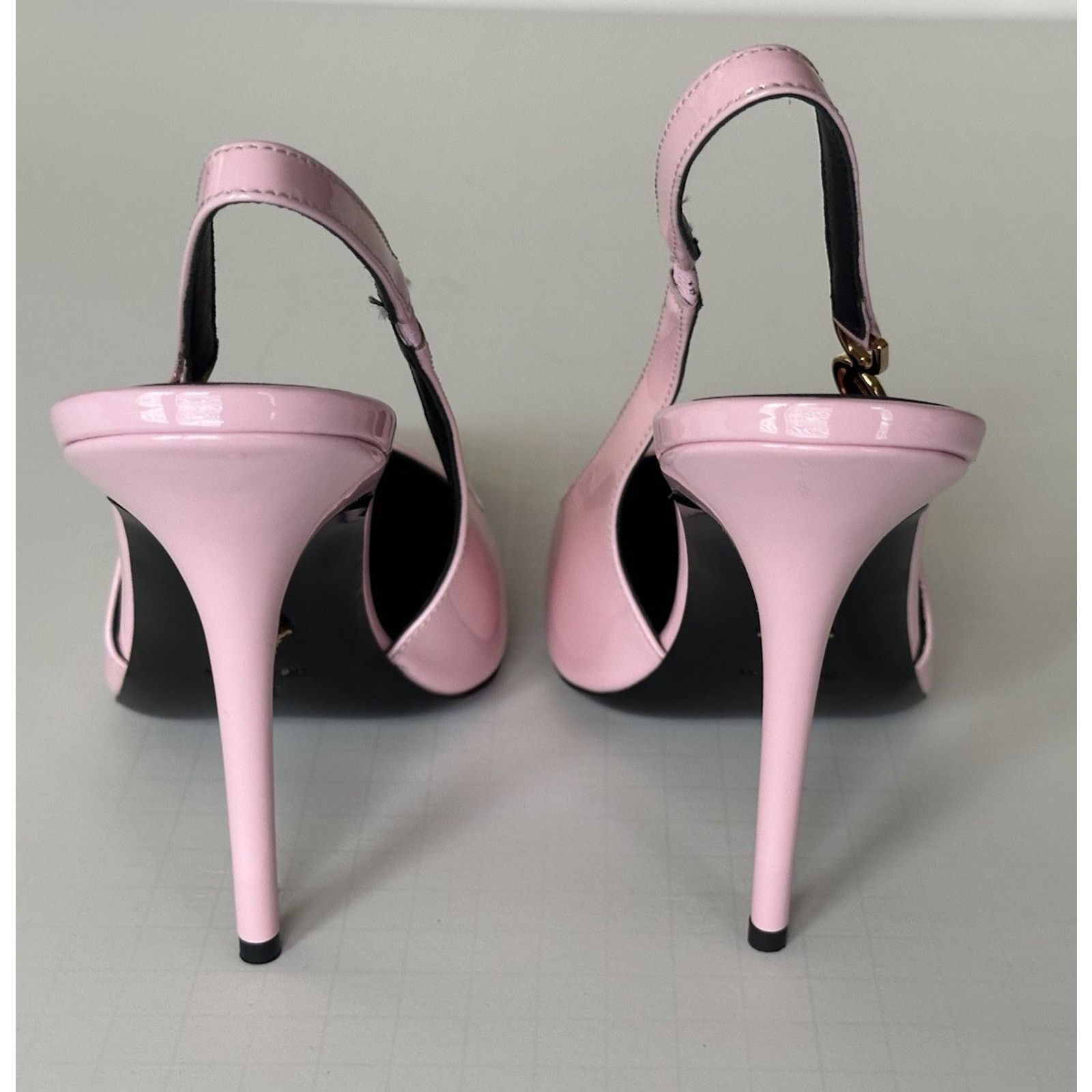 Versace Versace Sling Back Leather Shoes Pink 10 US (40) 1012127 Size US 10 / IT 40 - 8 Thumbnail