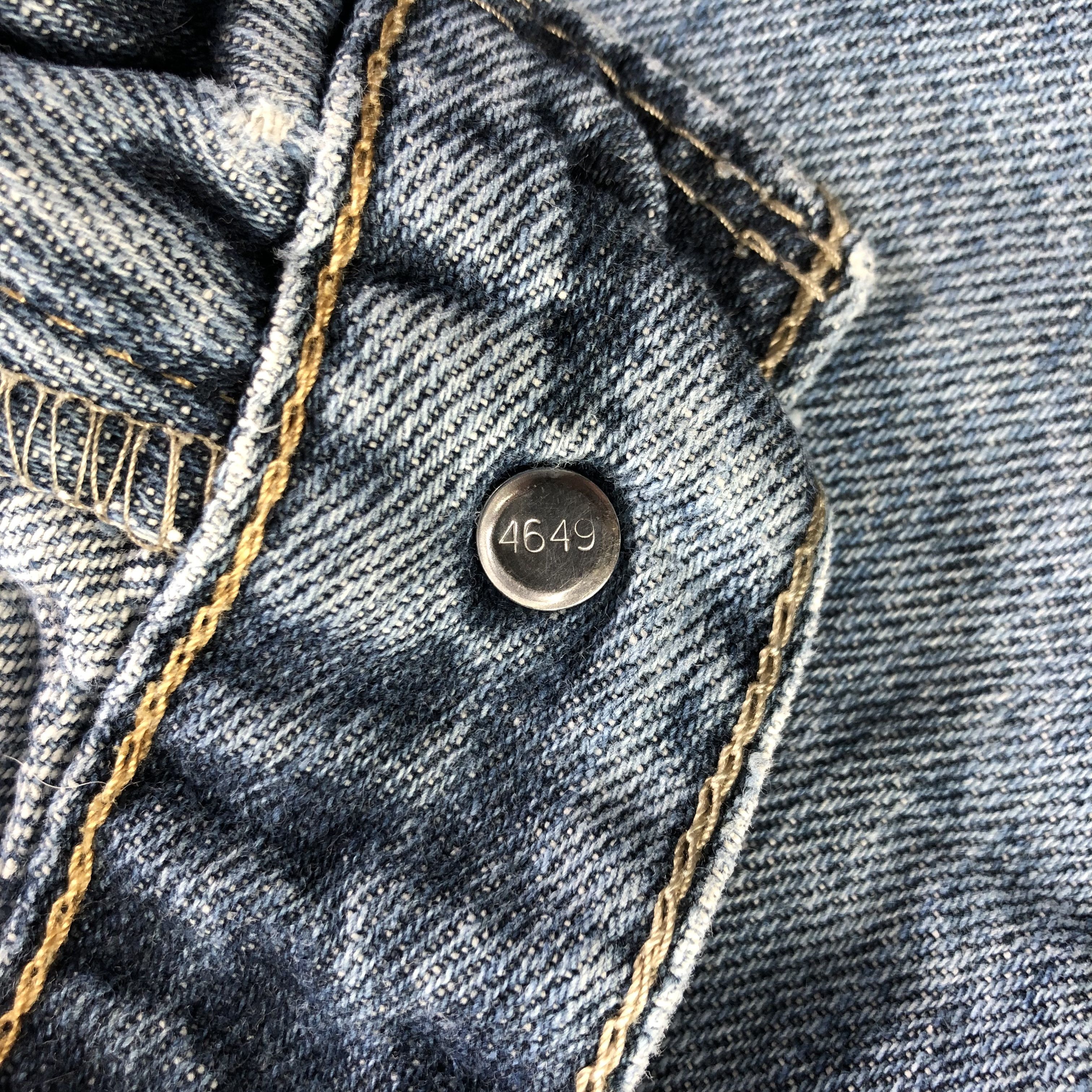 Levi's Vintage Blue Wash Levis 559 Jeans-J3314 Size US 35 - 10 Thumbnail