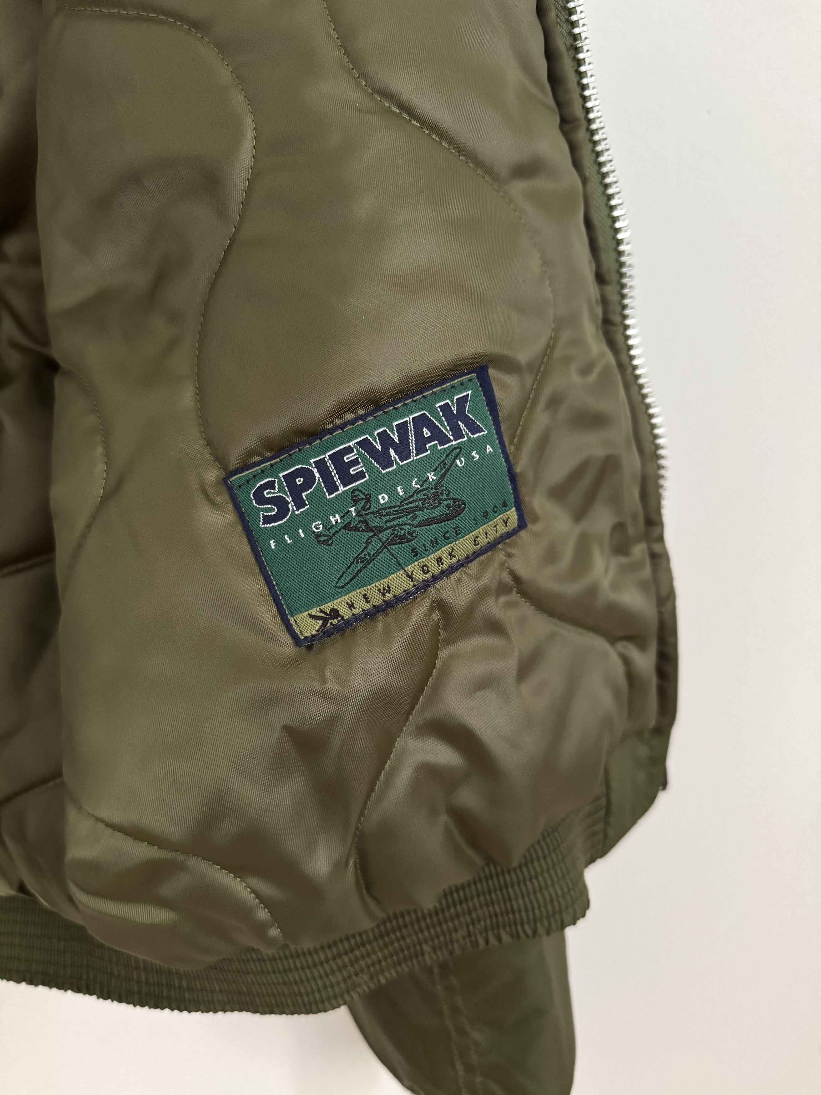 I. Spiewak And Sons Spiewak G8 Flight Jacket USA Navy Type Military Size US S / EU 44-46 / 1 - 4 Thumbnail