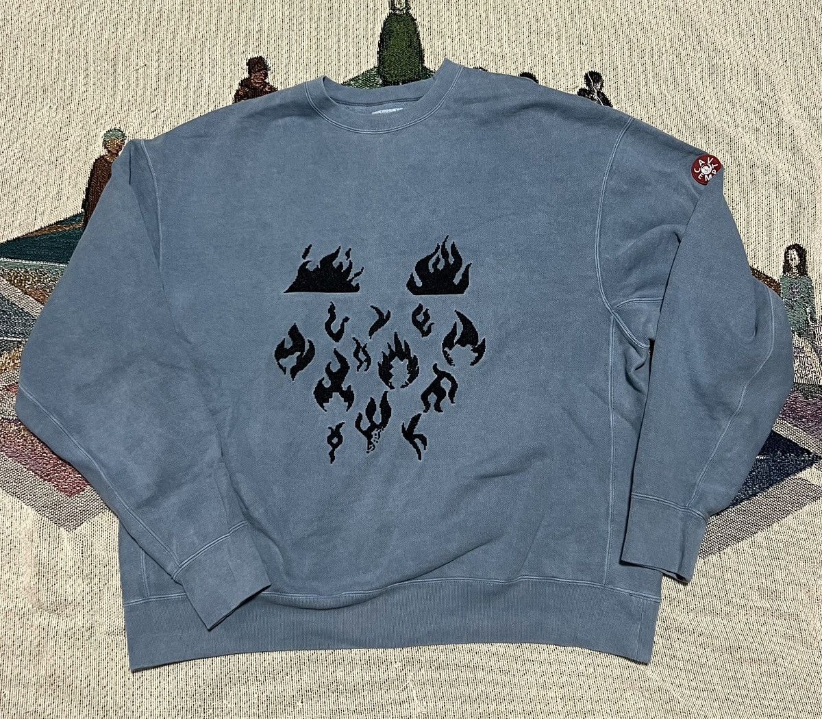 トップス 25SS C.E cavempt OVERDYE FLARE CREW NECK CAV EMPT Overdye Flare Crew Neck | HAVEN