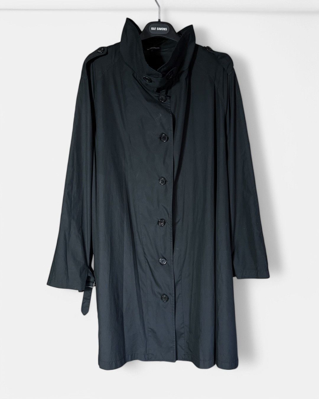 Ann Demeulemeester Ann Demeulemeester - Charcoal Raincoat Size US M / EU 48-50 / 2 - 1 Thumbnail