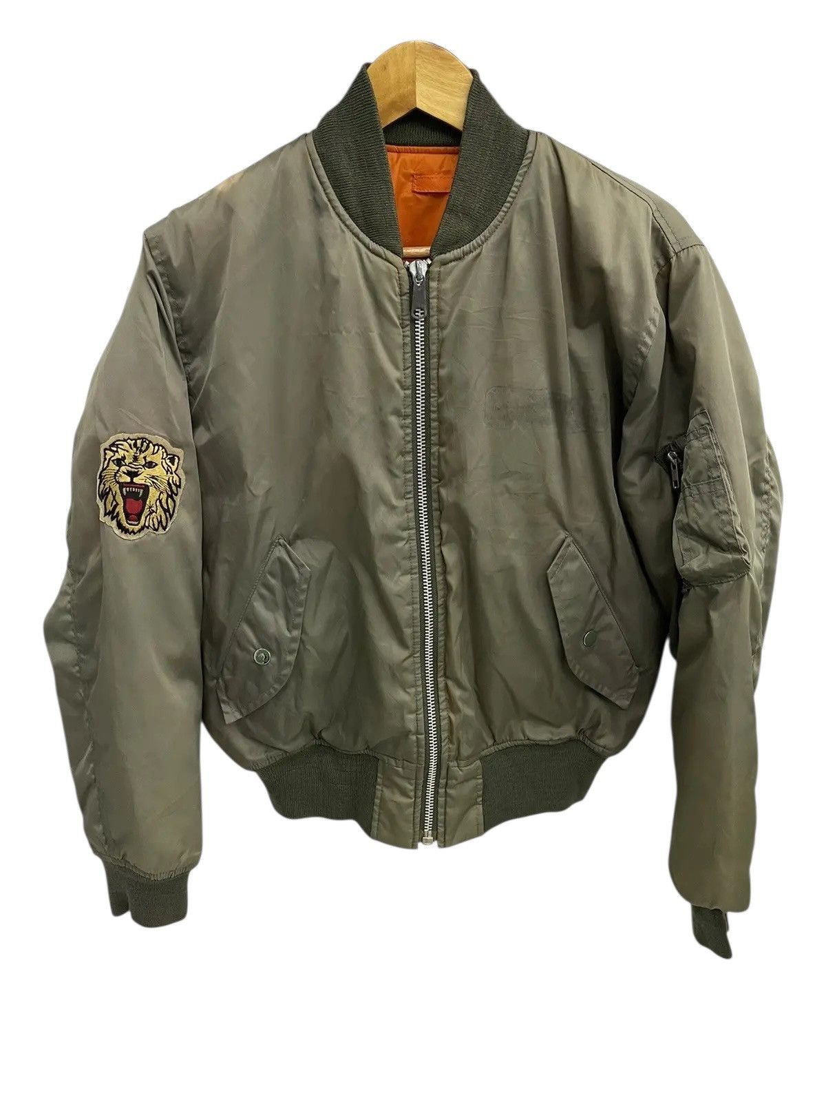 Alpha Industries Alpha Industries MA-1 Flight Jacket Sage Green USAF Bomber Size US M / EU 48-50 / 2 - 1 Thumbnail