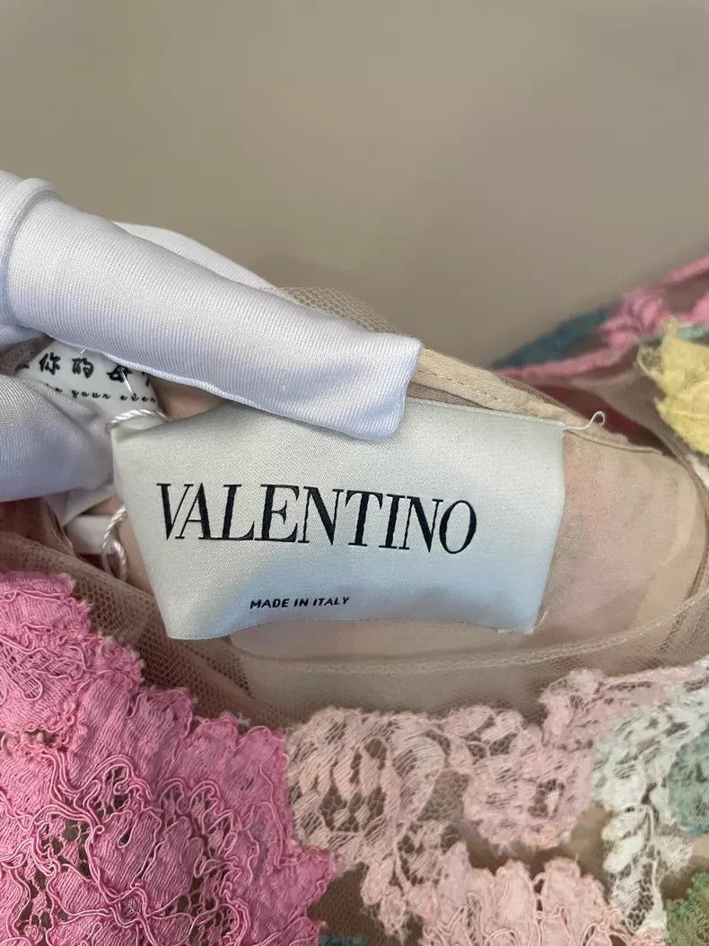 Valentino Valentino Colorful hand-embroidered flower sleeveless dres Size XS / US 0-2 / IT 36-38 - 2 Thumbnail