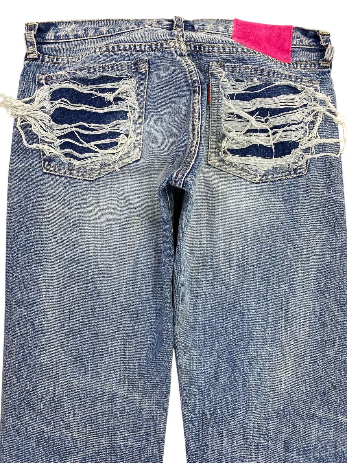 Japanese Brand Japanese Brand Ripped Distressed Straight Leg Style Size US 32 / EU 48 - 4 Thumbnail