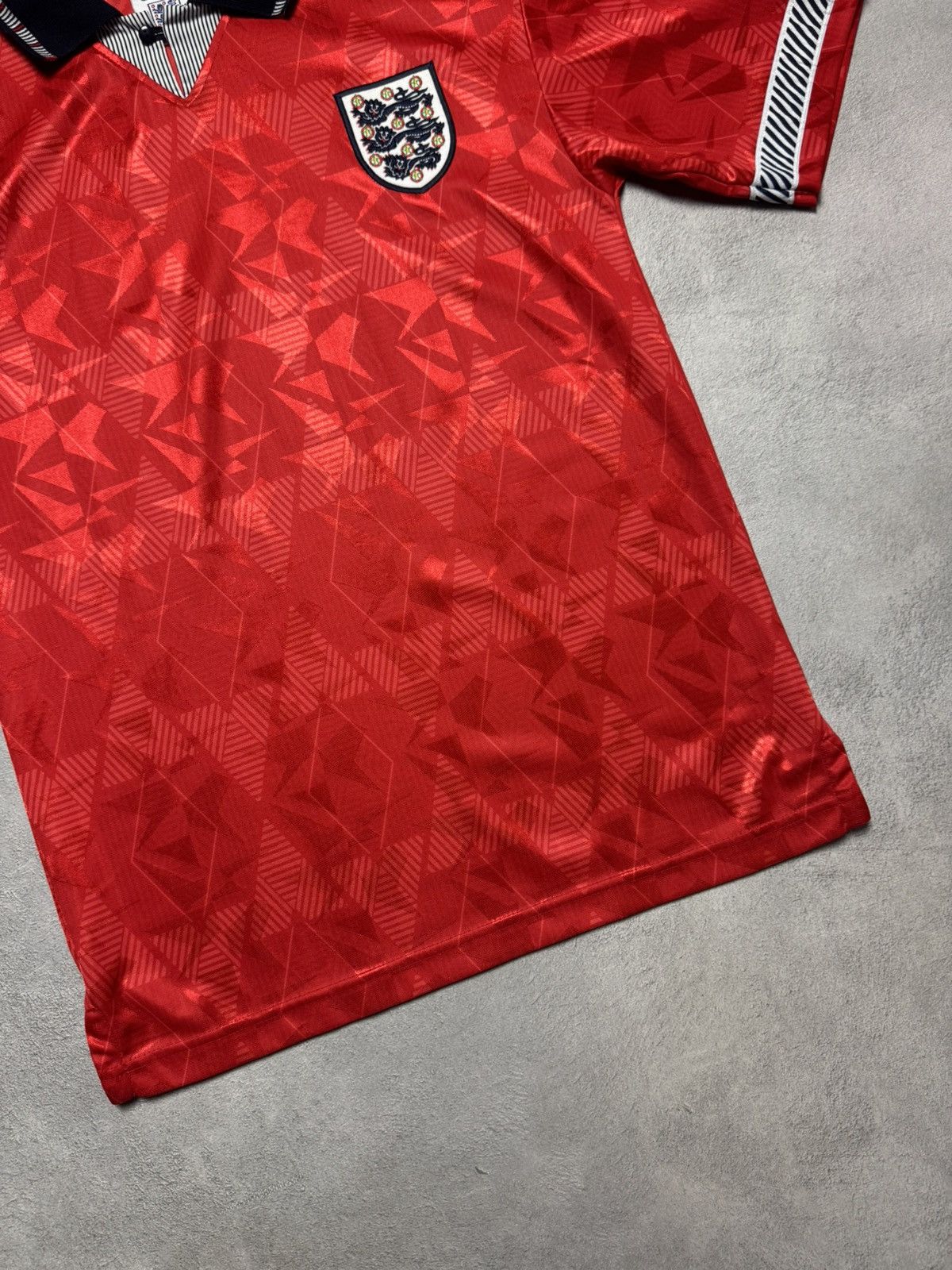 Vintage England 1990 1992 Away Football Soccer Jersey Vintage Size US S / EU 44-46 / 1 - 4 Thumbnail