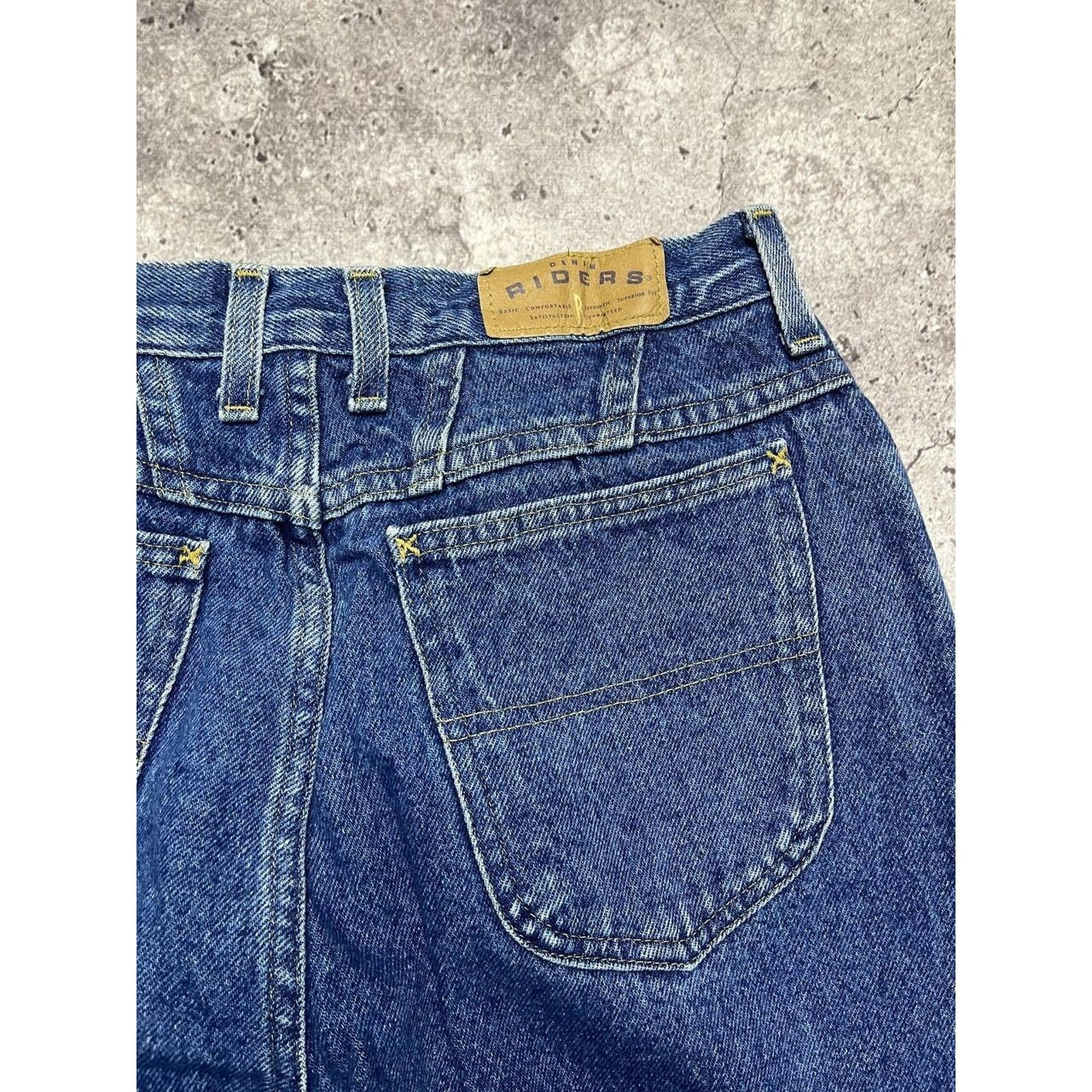 Japanese Brand Vintage Riders Straight Leg High Rise Jeans Size W28 L32 Size 28" / US 6 / IT 42 - 6 Thumbnail