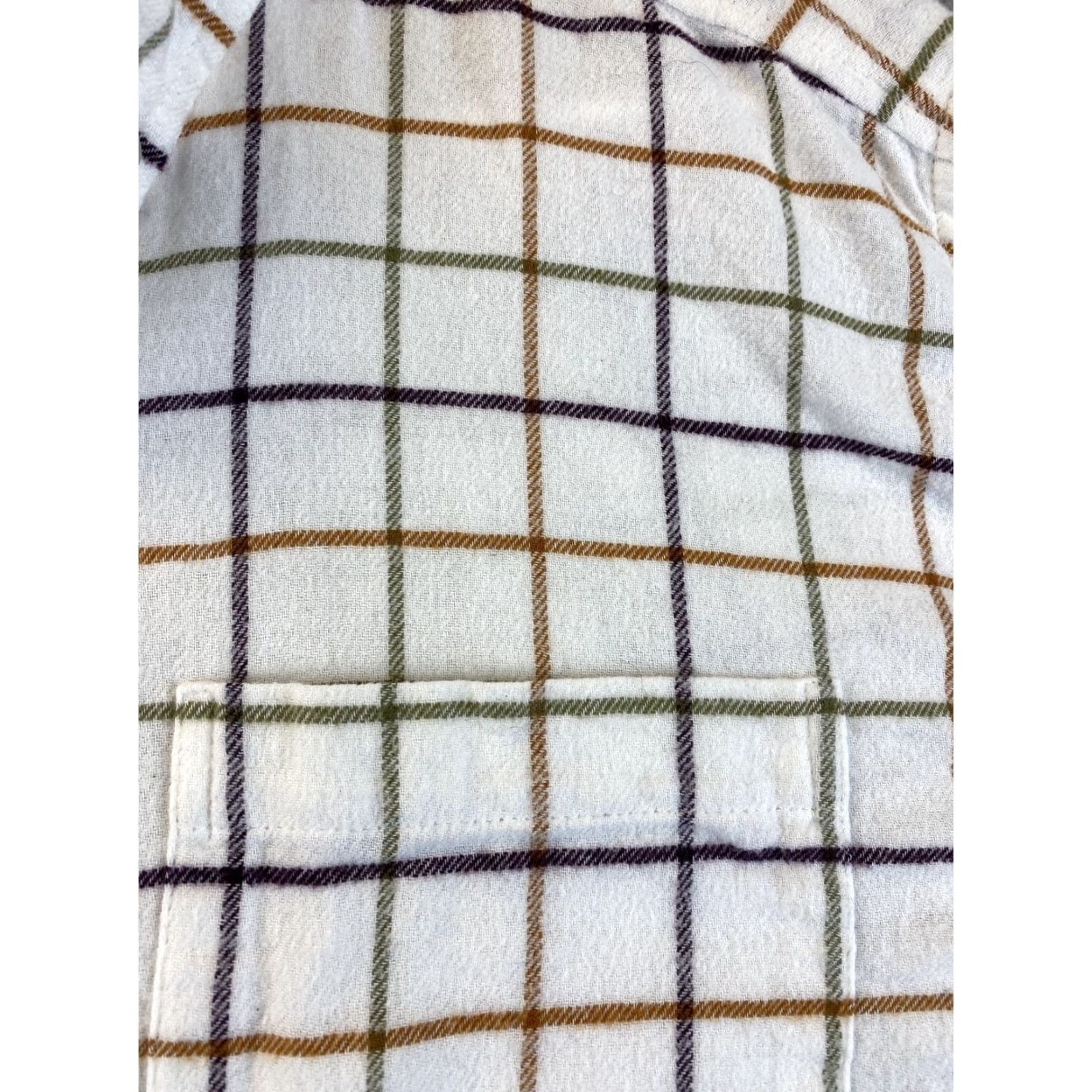 Croft & Barrow Croft & Barrow Men’s Dress Shirt Long Sleeve Button Down Plaid L 77-23 Size 42R - 6 Thumbnail