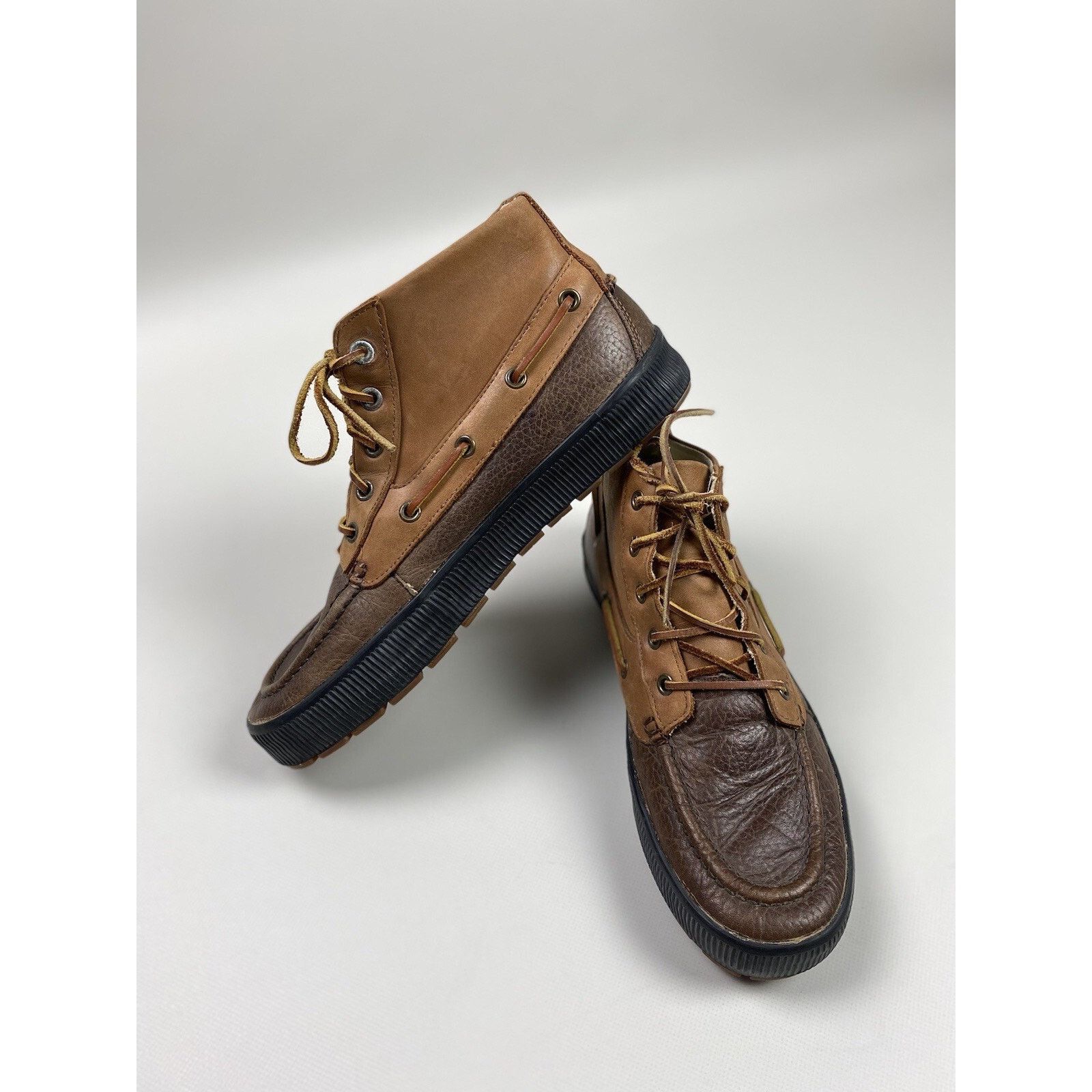 Ralph Lauren Polo by Ralph Lauren Delmont Leather Boots Shoes size 8.5 Size US 8.5 / EU 41-42 - 14 Thumbnail