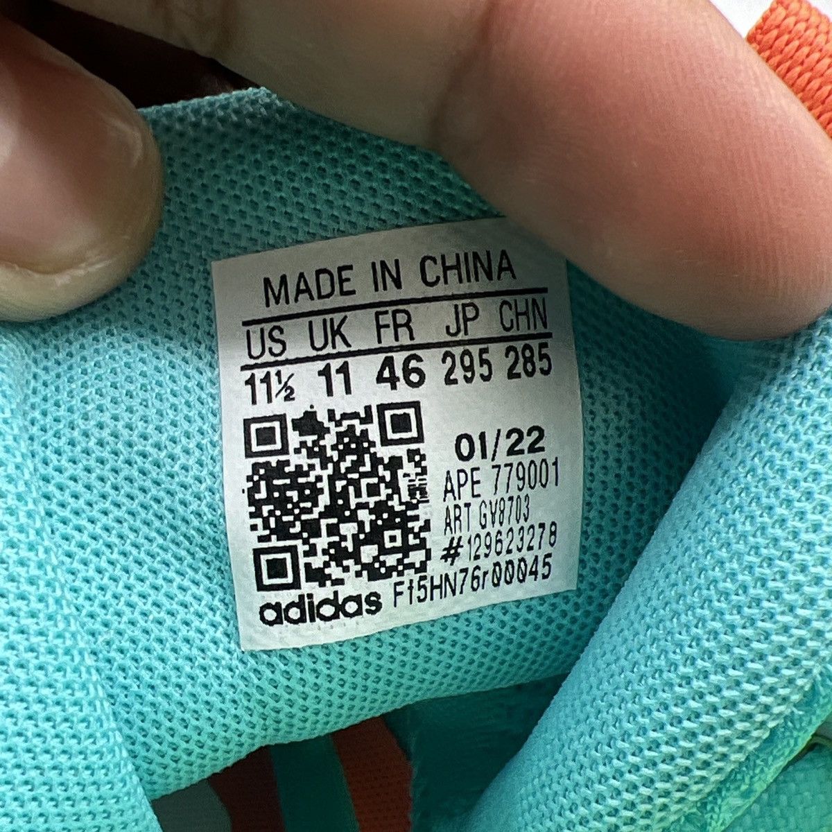 Adidas Harden vol 6 pulse Aqua solar yellow Size US 11.5 / EU 44-45 - 9 Thumbnail