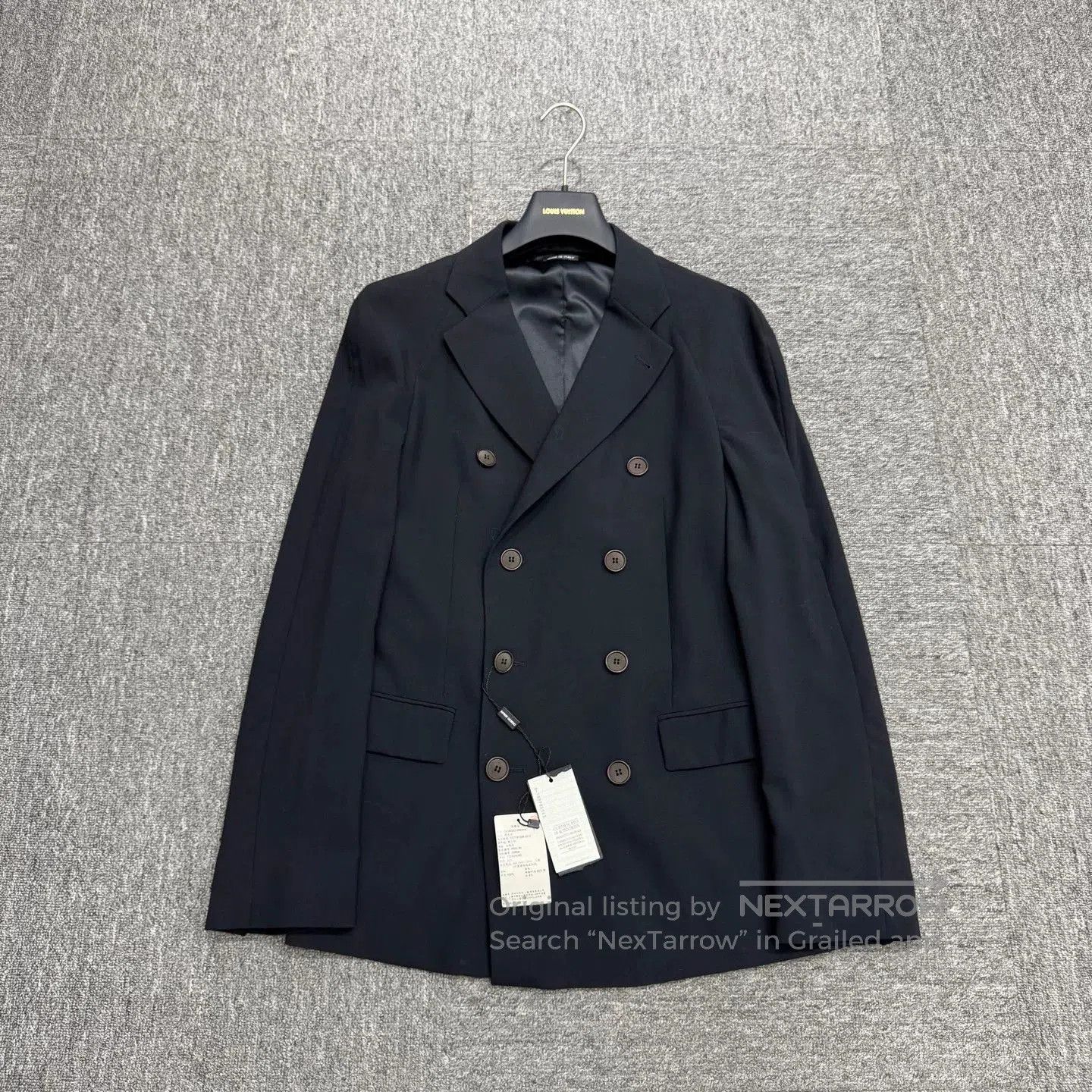 Giorgio Armani Giorgio Armani Double-Breasted Wool Blazer. Size US M / EU 48-50 / 2 - 1 Thumbnail