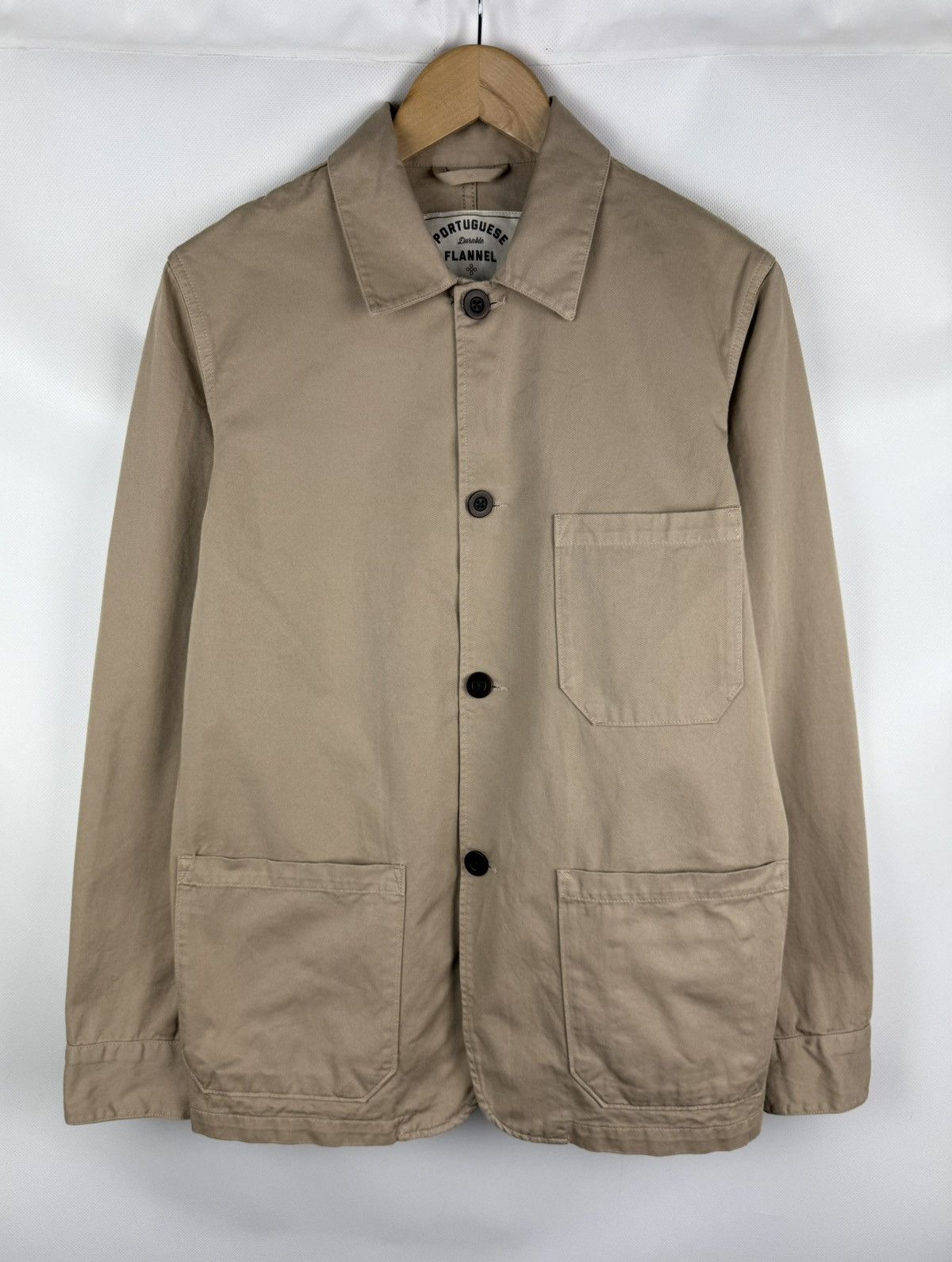 Portuguese Flannel Portuguese Labour Series Workwear Blazer Jacket Chore Coat Size US S / EU 44-46 / 1 - 1 Thumbnail