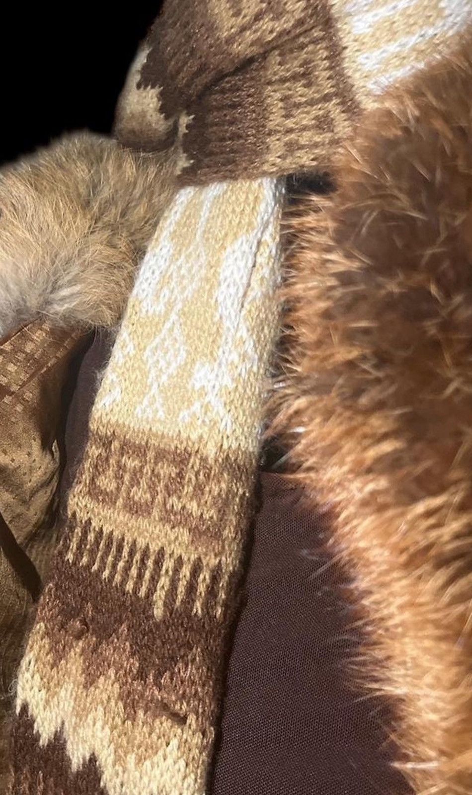 Other Handmade Peruvian Alpaca Wool Scarf Size ONE SIZE - 3 Thumbnail