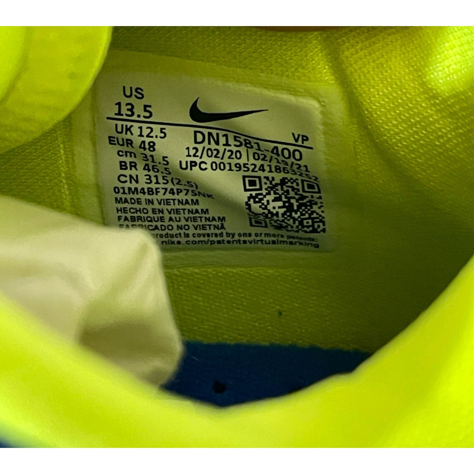 Nike Nike Lebron 8 V/2 Low, Volt | Size 13.5M [new] DN1581-400 Size US 13 / EU 46 - 11 Thumbnail