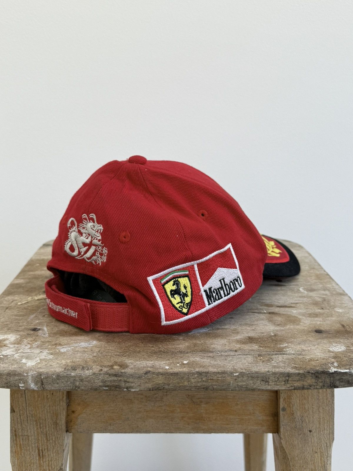 Ferrari Vintage Ferrari Marlboro Michael Schumacher Cap Hat Size ONE SIZE - 4 Thumbnail