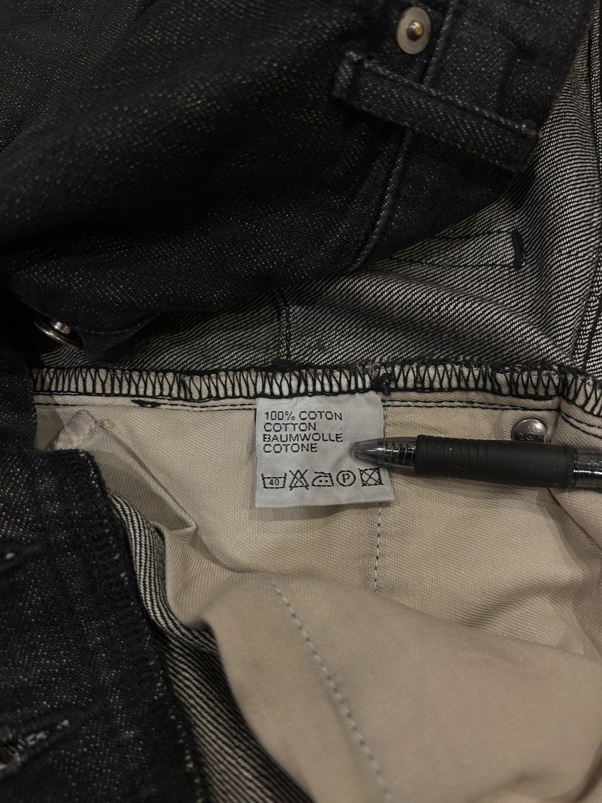 Dior Dior aw04 clawmark denim jeans Size US 31 - 13 Thumbnail