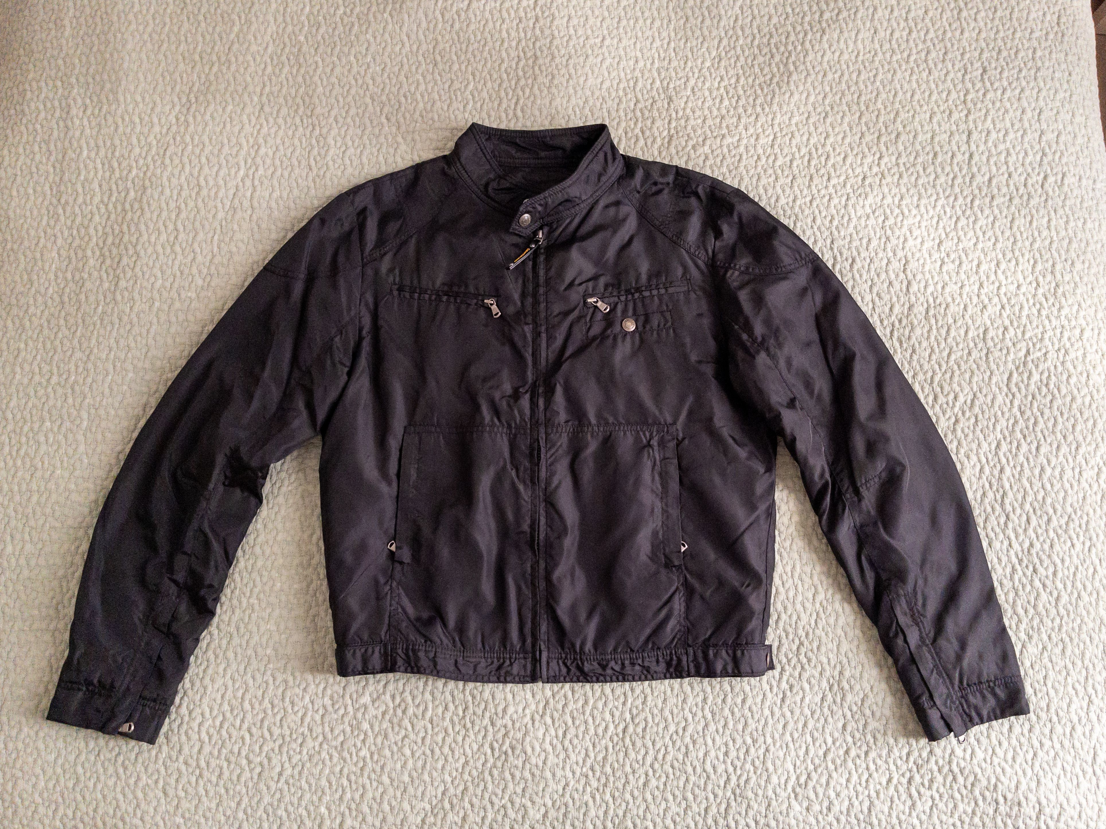 Calvin Klein Jeans Bomber Motorcycle Jacket Mid-2000s XL