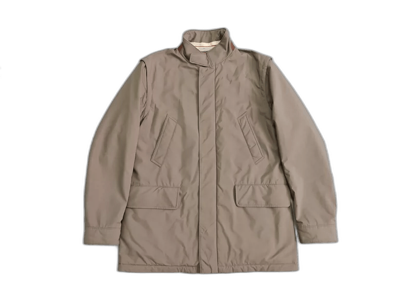 Loro Piana Loro Piana Beige Windproof Coat Jacket- Size US M / EU 48-50 / 2 - 1 Thumbnail