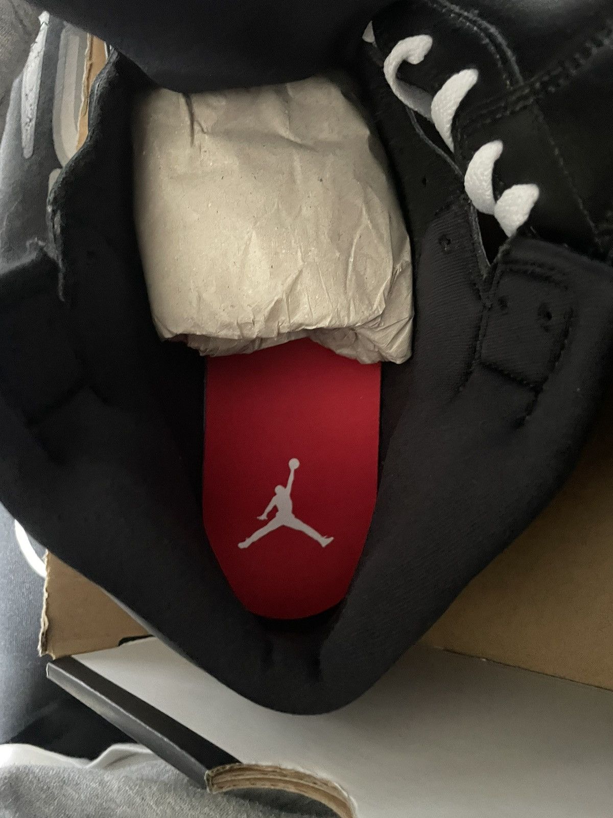 Nike - Nike Air Jordan 1 Mid Se BLACK-WOLF GREY Size US 11.5 / EU 44-45 - 8 Thumbnail