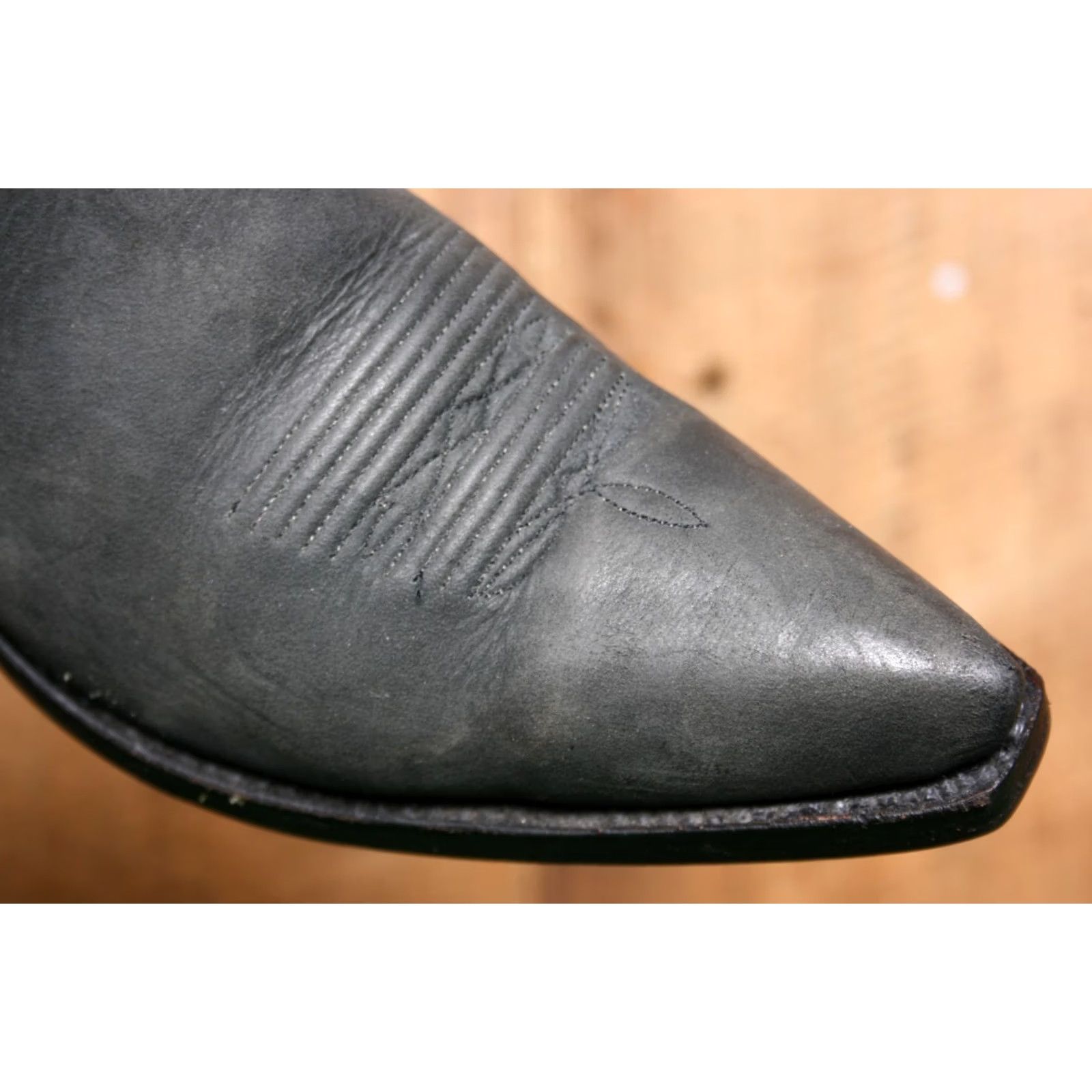 Vintage VINTAGE PRIMEBOOTS Eagle Heart Embroidered Matte Leather Western Boots EU 38 ≈ US 7.5 Black Women Western Boots Leather Embroidered Heart Size US 8 / IT 38 - 7 Thumbnail
