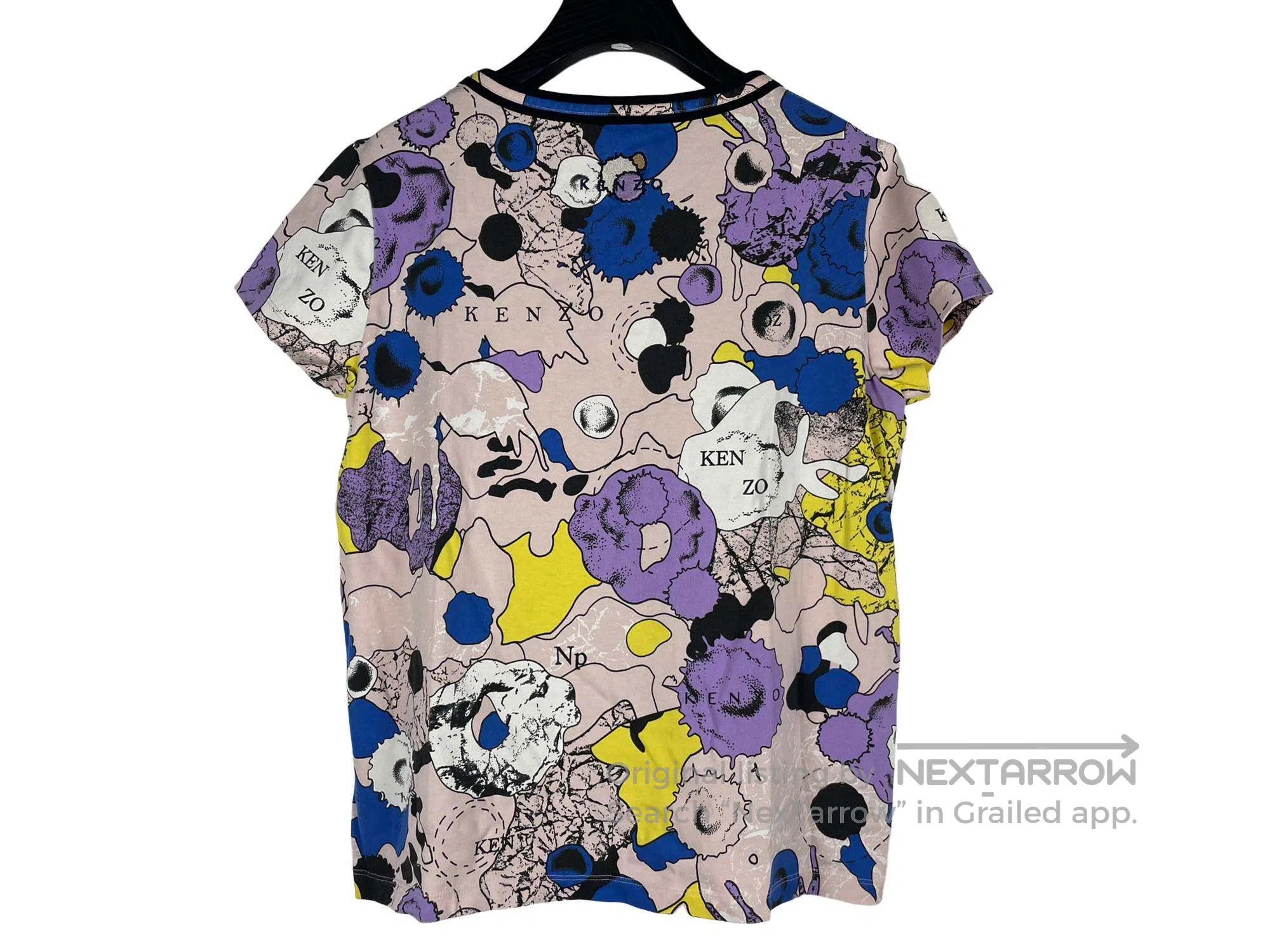 Kenzo Kenzo Graffiti Short Sleeve Size US M / EU 48-50 / 2 - 2 Thumbnail