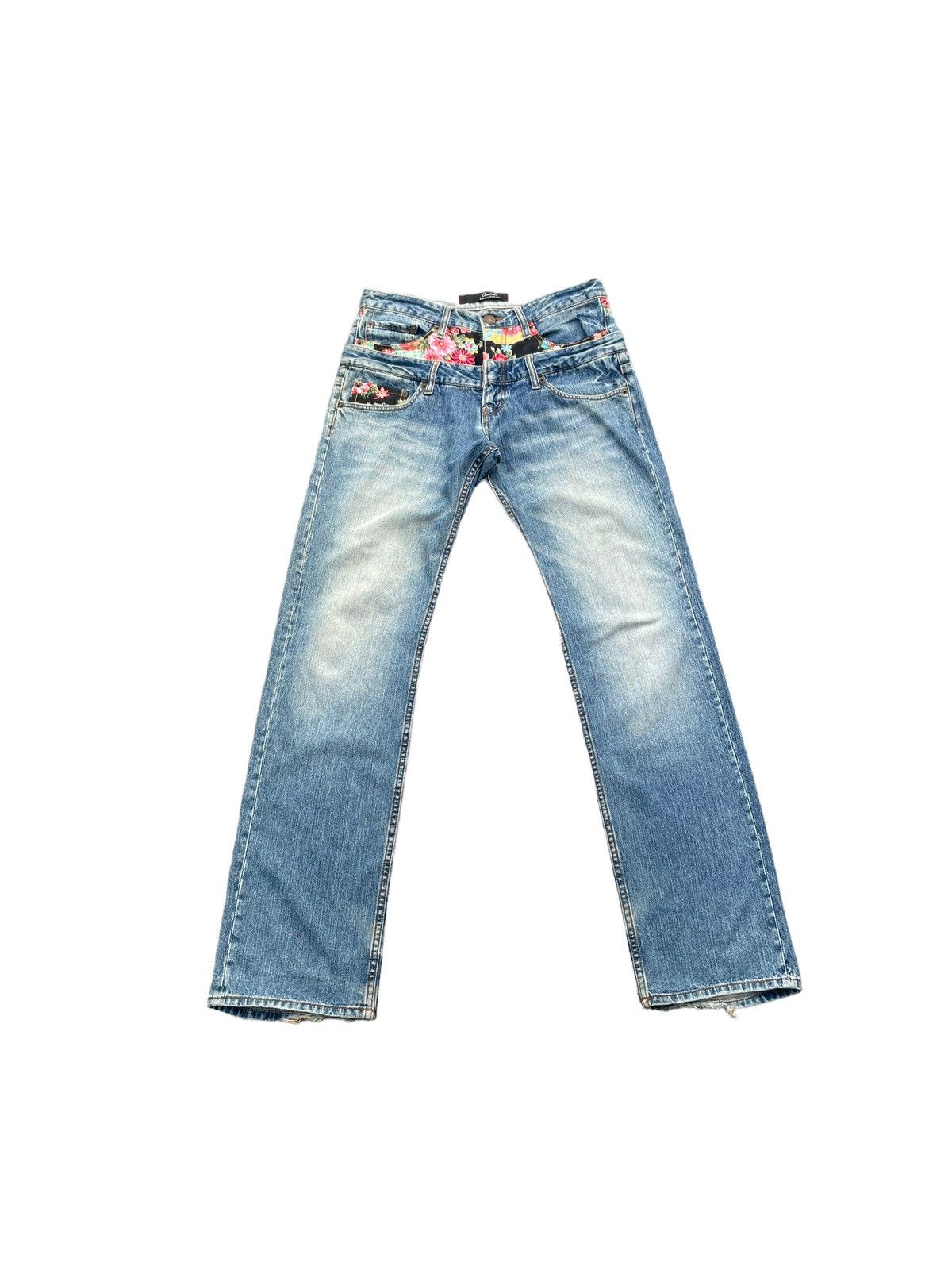 If Six Was Nine Dominate Handcrafted Double Waist Denim Size US 31 - 1 Thumbnail