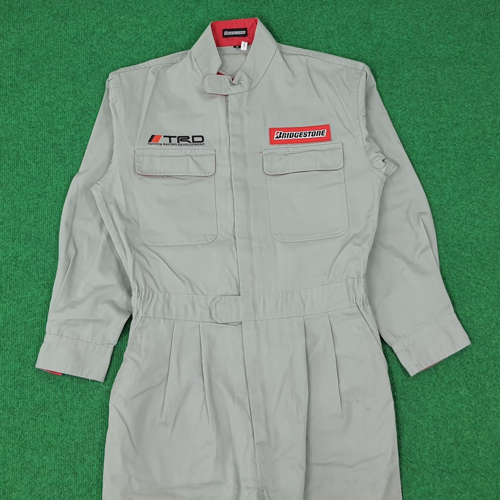Japanese Brand × Vintage Vintage Bridgestone x Custom TRD Racing Coverall C231N13 Size US S / EU 44-46 / 1 - 3 Thumbnail