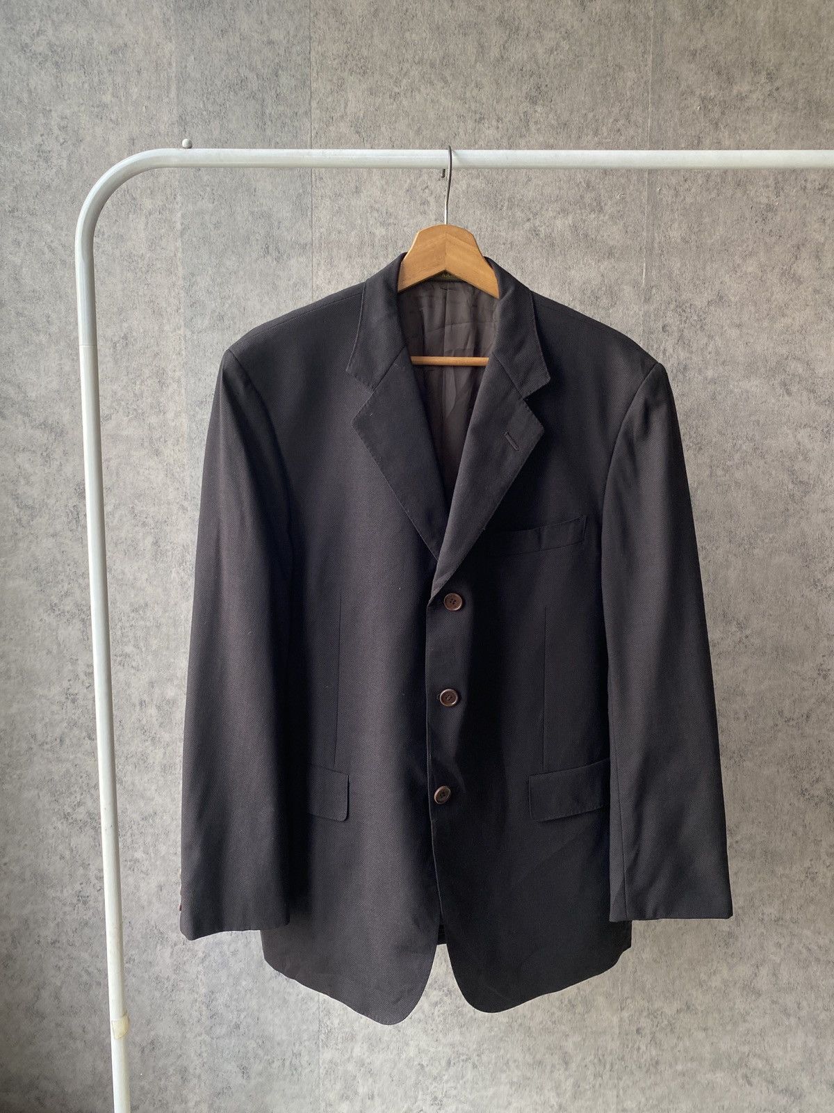 Yohji Yamamoto A.A.R Yohji Yamamoto Dark Brown Blazer Size US L / EU 52-54 / 3 - 1 Thumbnail