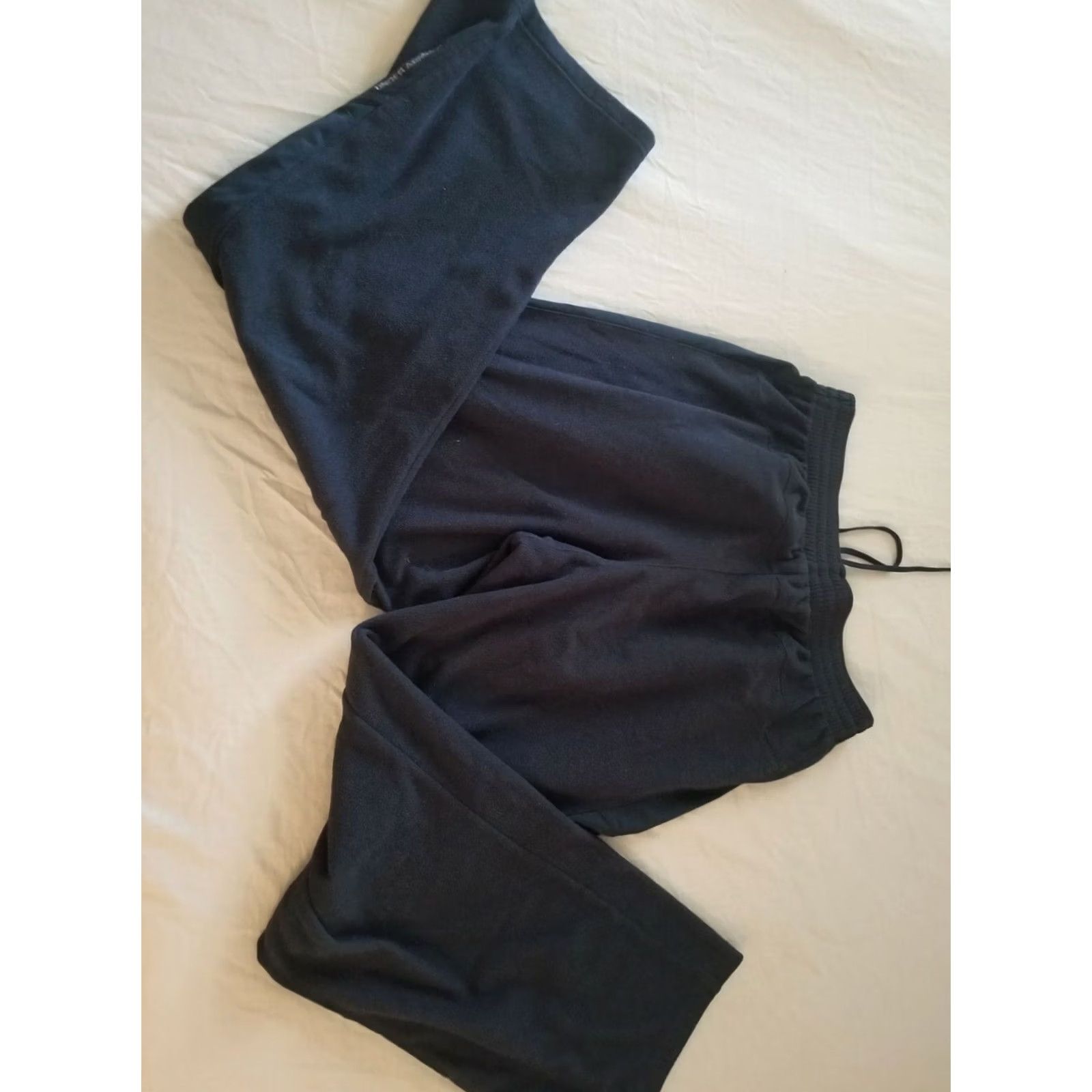Under Armour Mens Under Armour Athletic Pants Medium Black Gym Workout Size US 31 - 2 Thumbnail