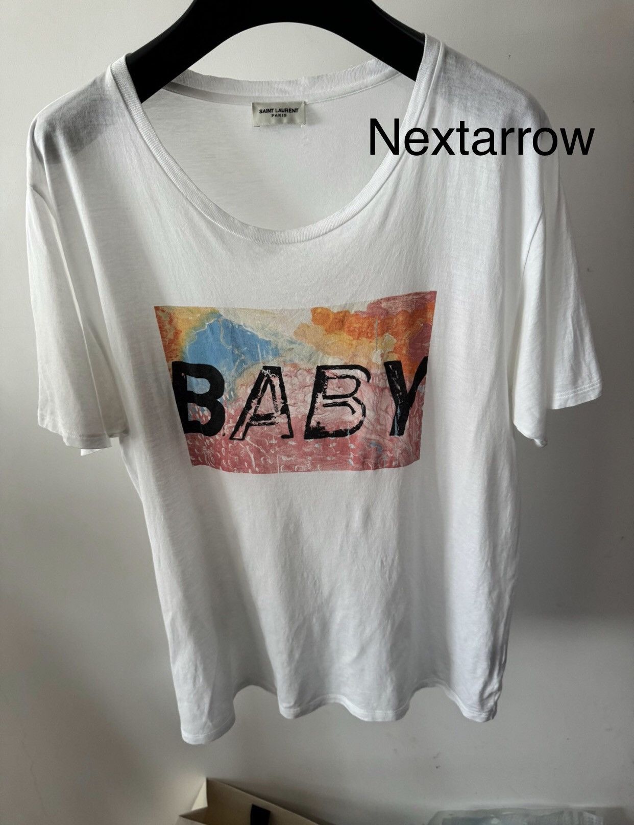 Saint Laurent Paris × Yves Saint Laurent Saint Laurent unisex baby T-shirt2412-Nextarrow Size US L / EU 52-54 / 3 - 1 Thumbnail