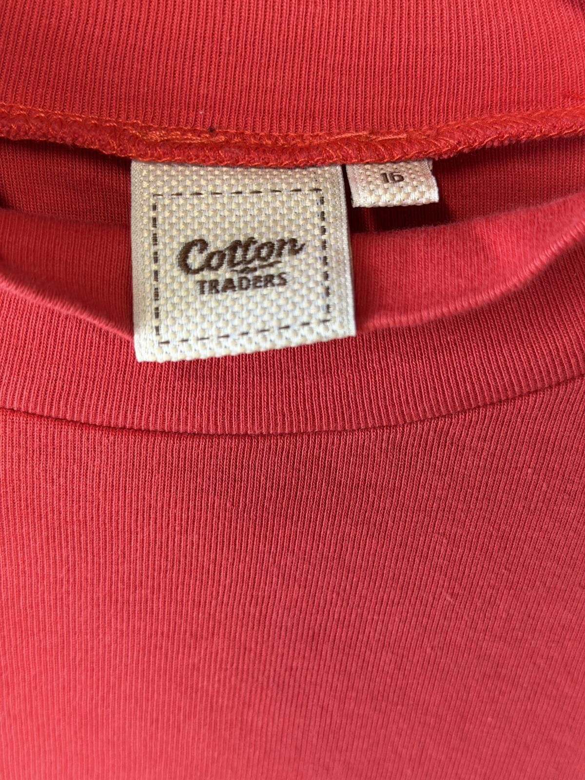 Other Cotton traders red long sleeve mock neck top in size 16 Size XL / US 12-14 / IT 48-50 - 2 Thumbnail