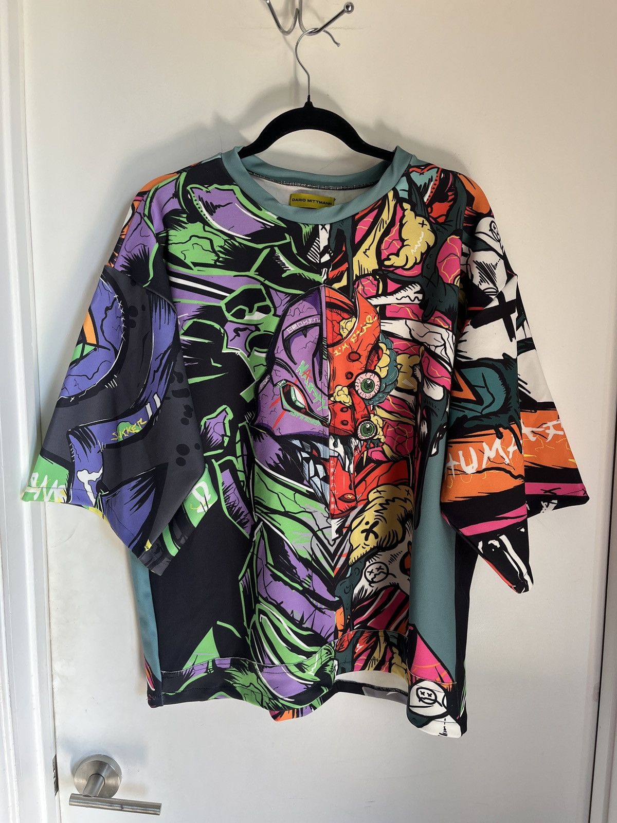 Other Dario Mittmann Neon Genesis Evangelion Shorts Shirt Set M Size M / US 6-8 / IT 42-44 - 2 Thumbnail