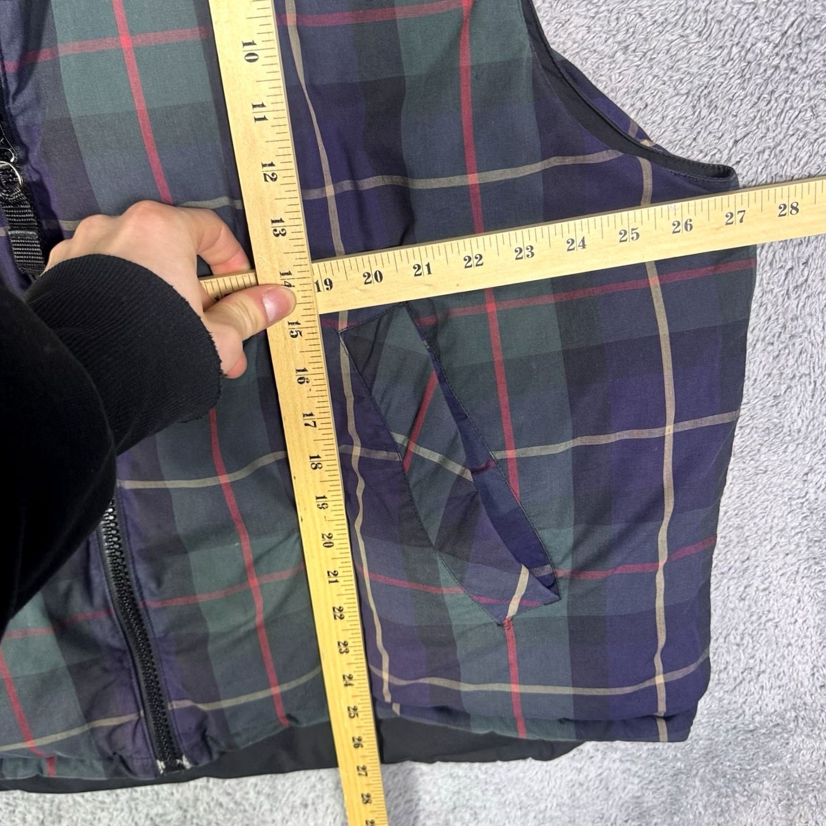 Eddie Bauer VINTAGE Eddie Bauer Vest Mens XL Tartan Plaid Reversible Quilted Puffer Down Classic Outdoor Size US XL / EU 56 / 4 - 6 Thumbnail