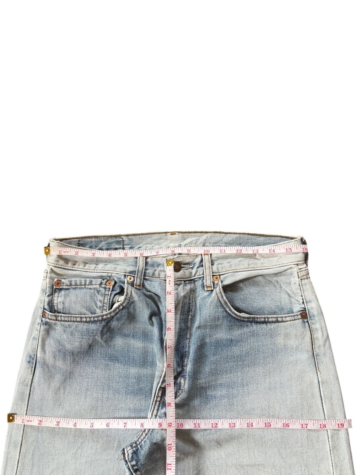 Levi's Vintage 90s Levis Stone Wash Distressed Baggy Jeans Size US 32 / EU 48 - 6 Thumbnail