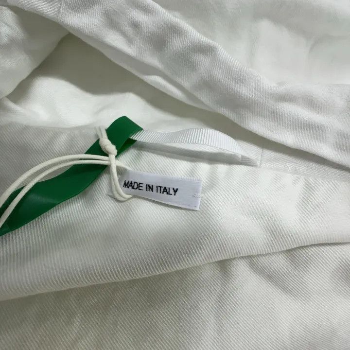 Thom Browne Thom Browne White Striped Hooded Jacket for Men -2507 Size US M / EU 48-50 / 2 - 3 Thumbnail