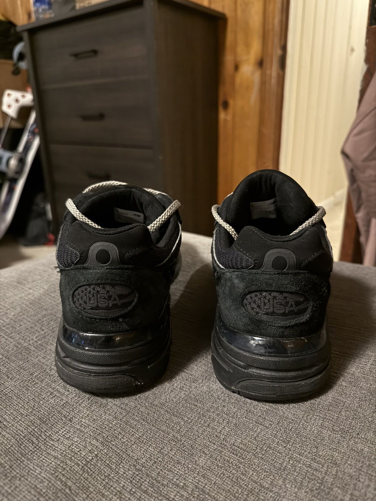 New Balance New balance 993 triple black Size US 9.5 / EU 42-43 - 3 Thumbnail
